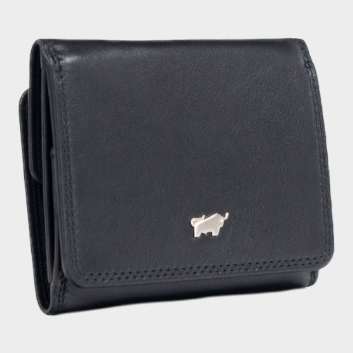 Schrägansicht GOLF RFID Geldbörse 2CS schwarz