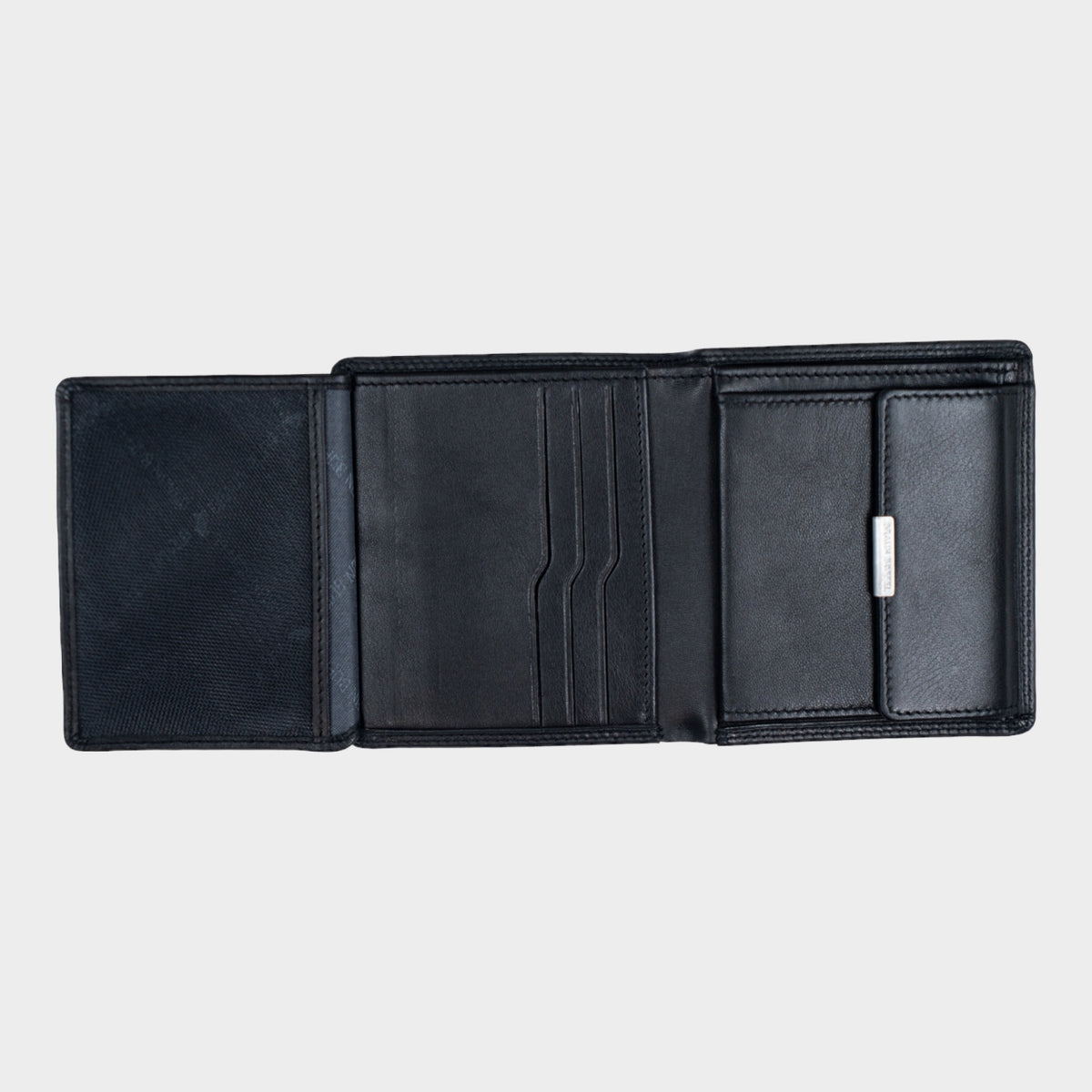 Innenansicht GOLF RFID Geldbörse Carré 6CS schwarz
