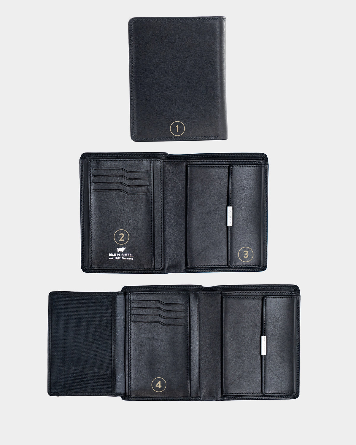 Personalisierungsbild GOLF RFID Geldbörse H 8CS schwarz