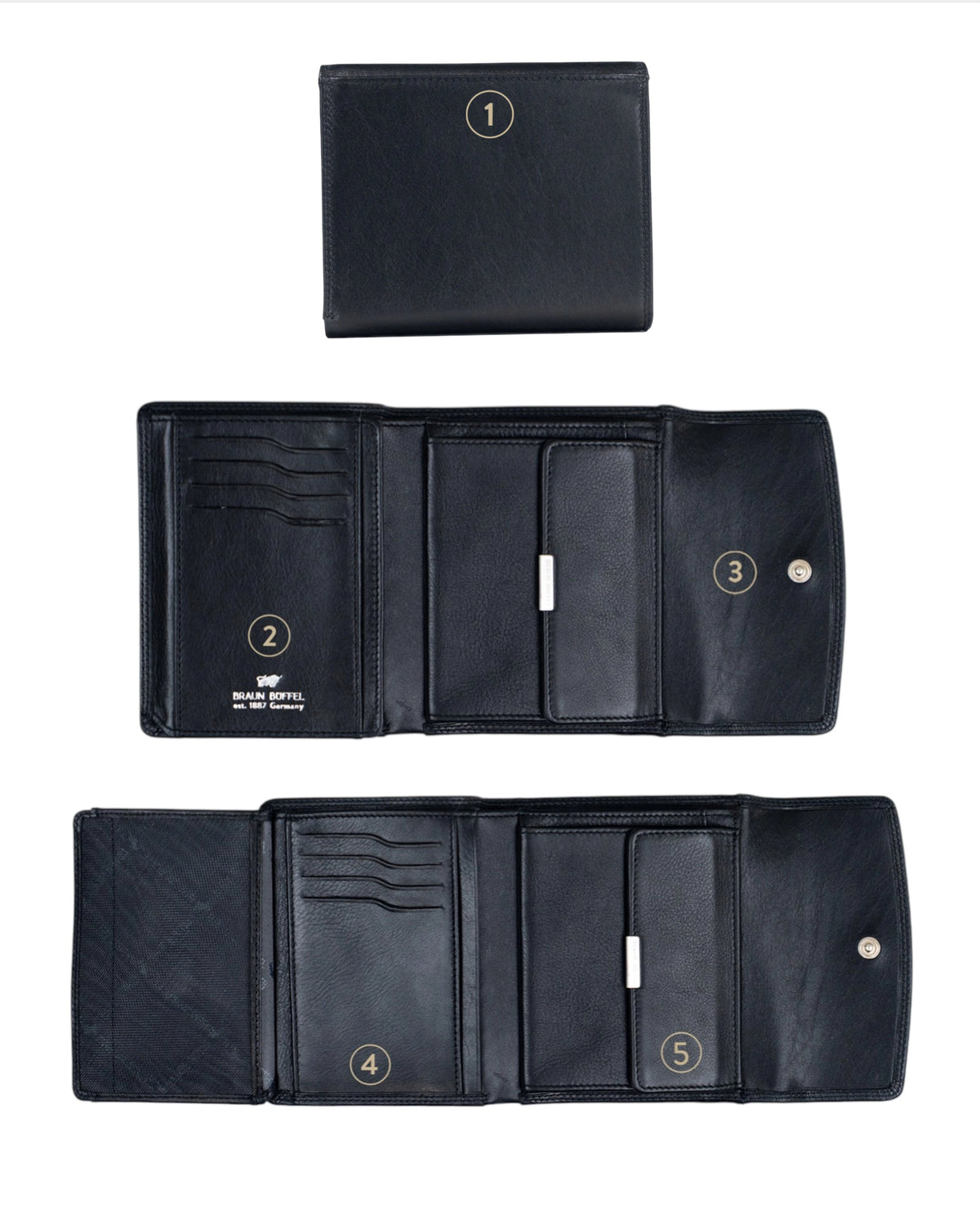 Personalisierungsbild GOLF RFID Geldbörse M 8CS schwarz