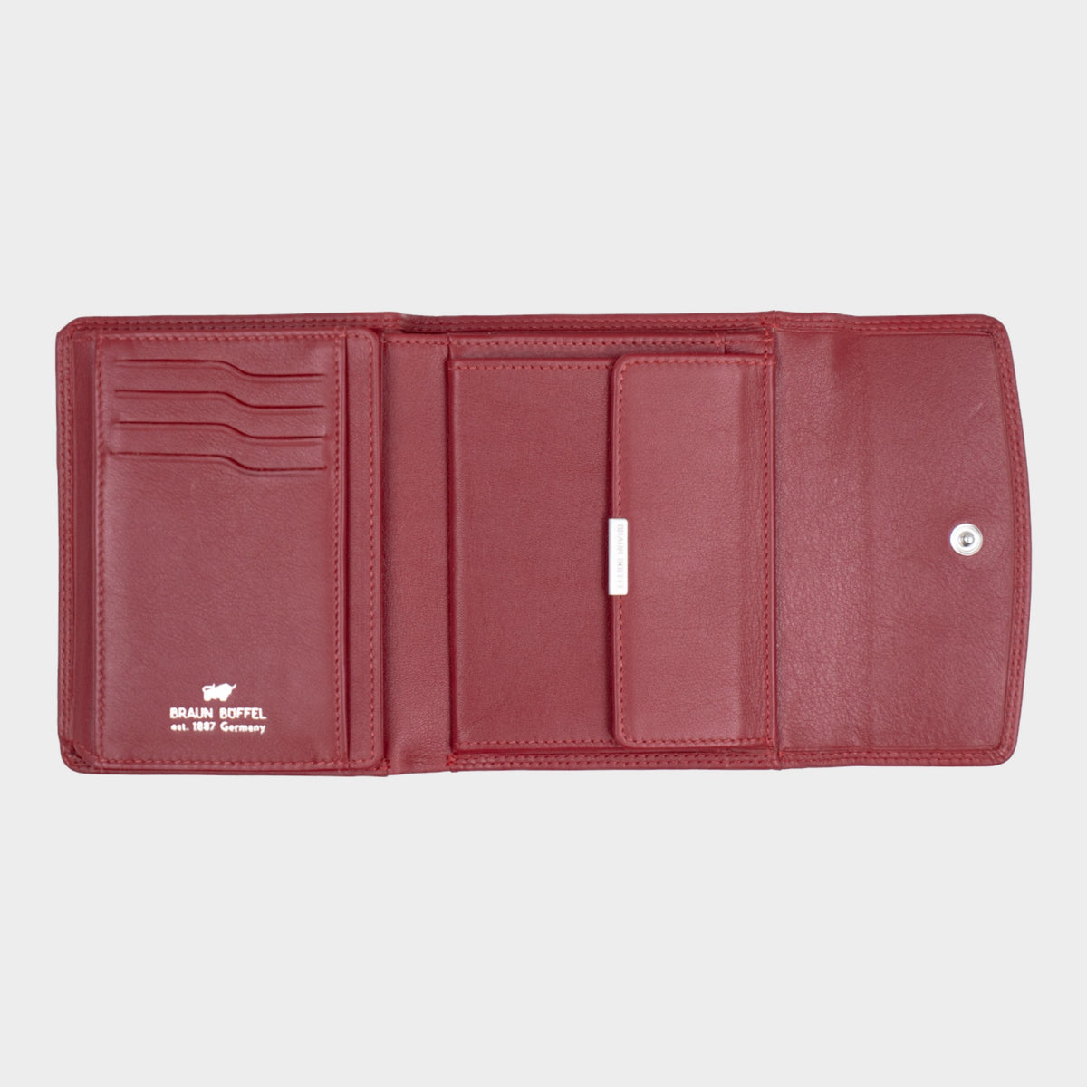 Innenansicht GOLF RFID Geldbörse M 8CS rot