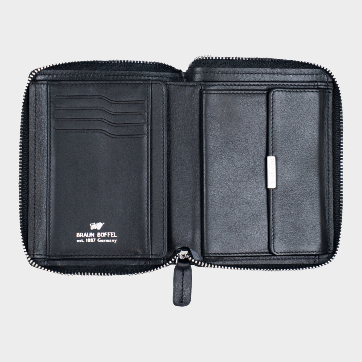 Innenansicht GOLF RFID RV-Geldbörse H 8CS schwarz