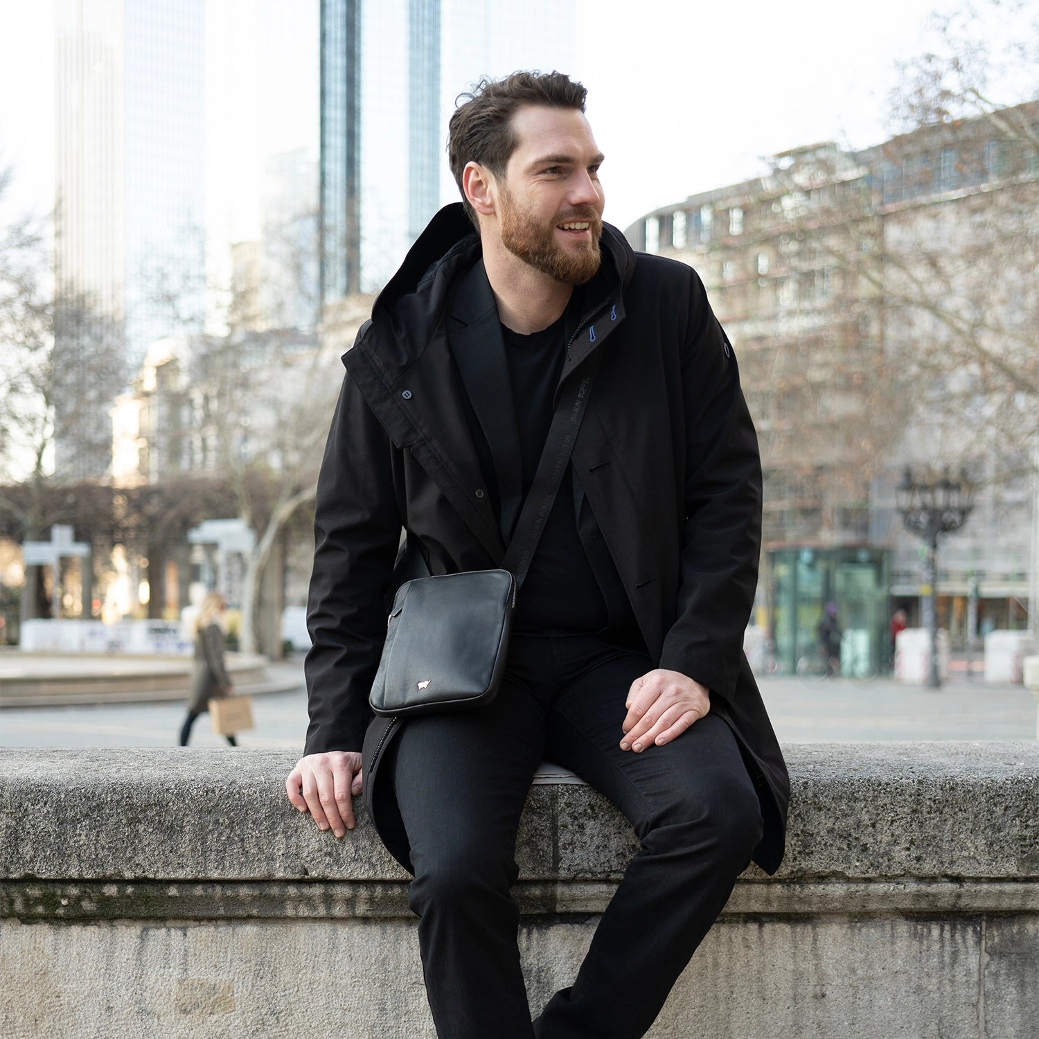Keyfeature GOLF RV-Umhängetasche S schwarz