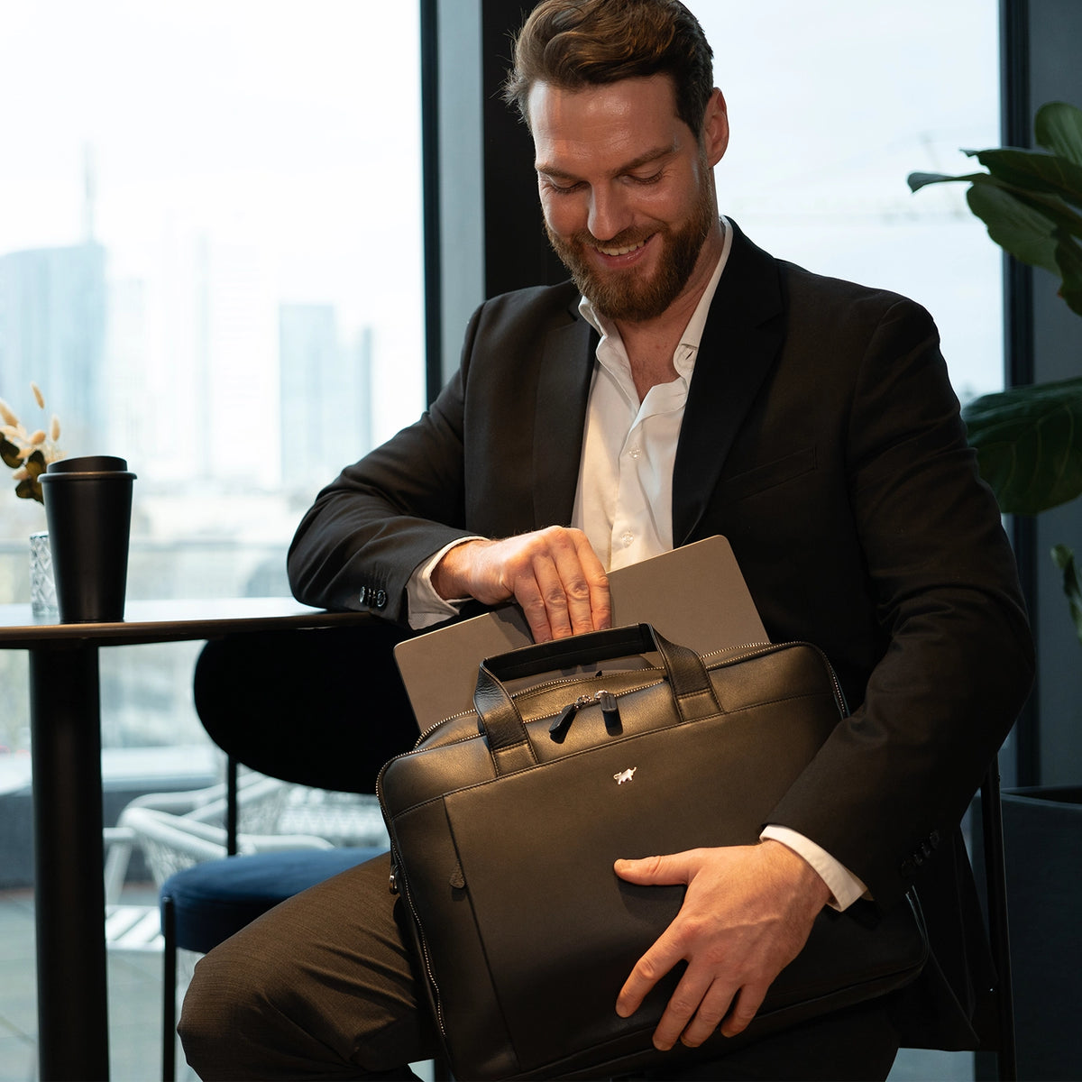 Keyfeature GOLF Businesstasche L schwarz