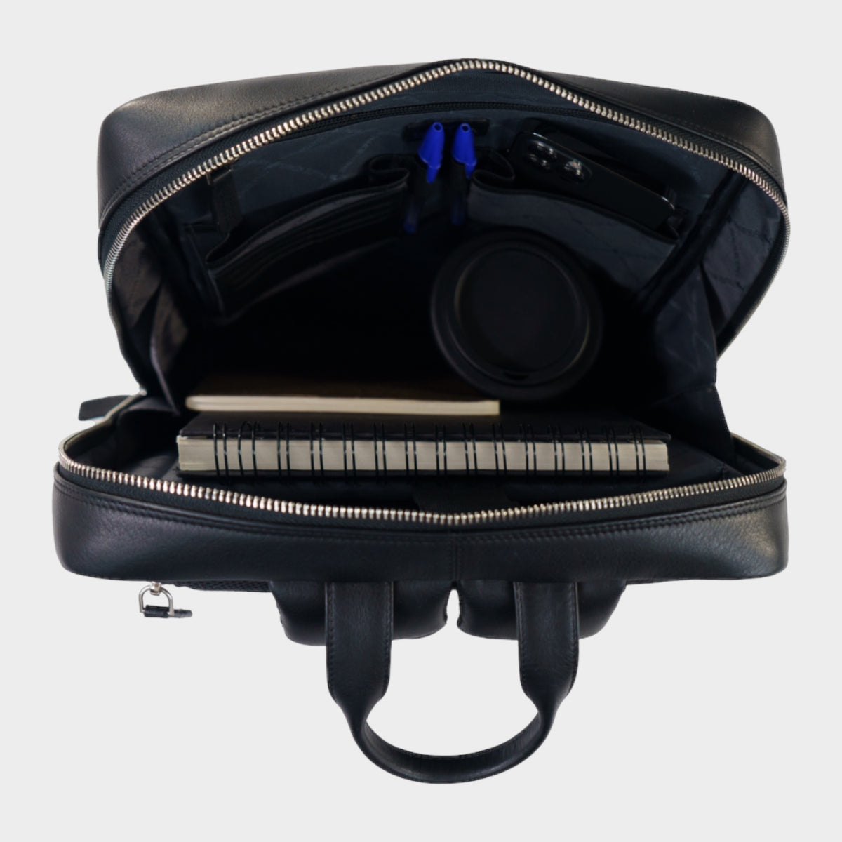 Innenansicht GOLF Rucksack schwarz