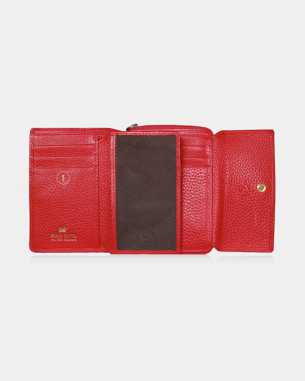 ASTI RV-Geldbörse M 8CS rot