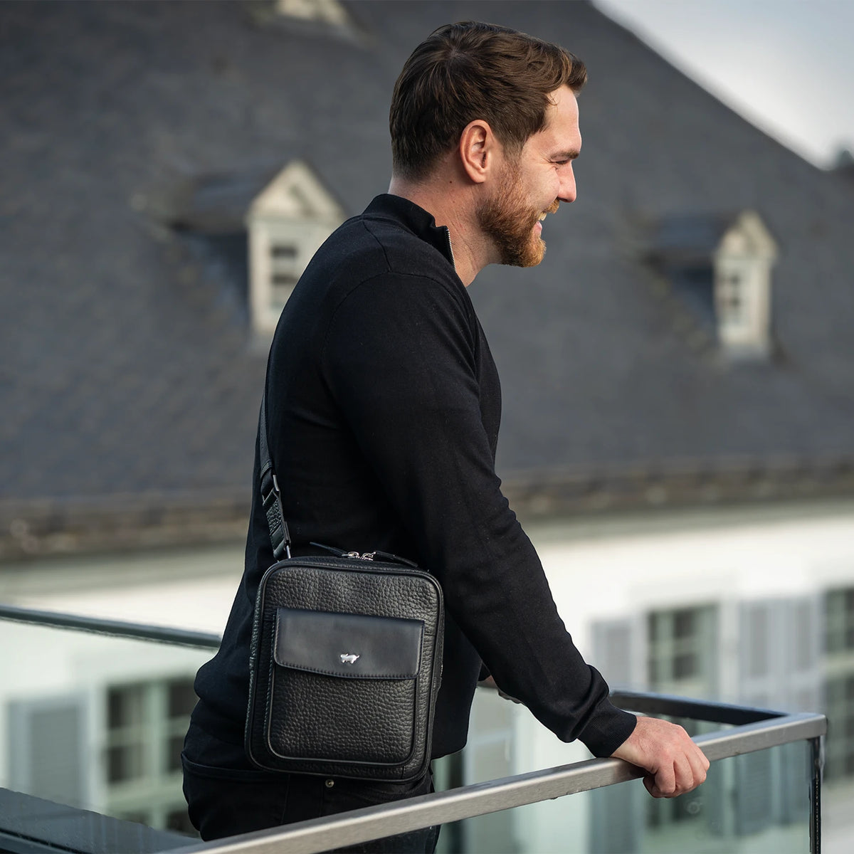 BEN Umhängetasche S black/black
