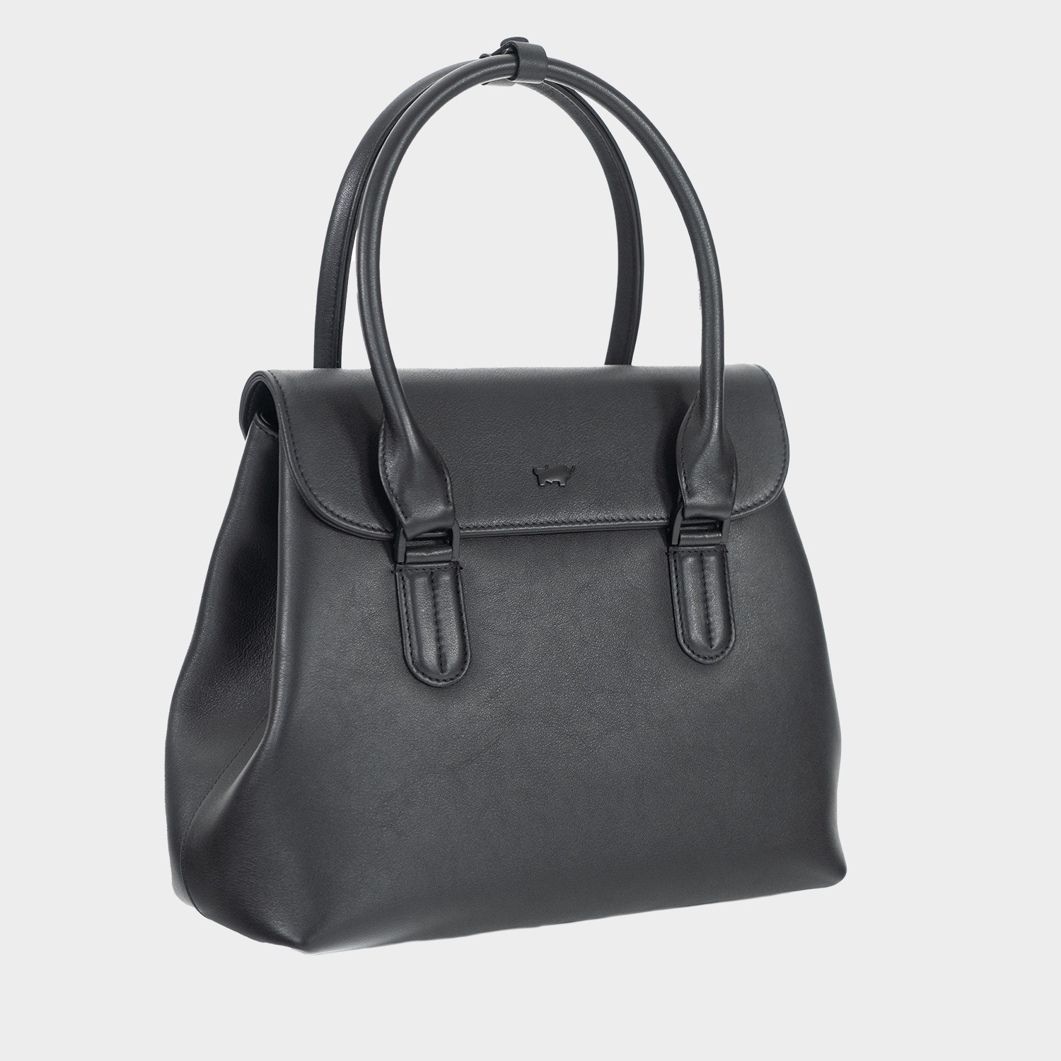 Schrägansicht KAROLINE SIGNATURE Tote Small schwarz