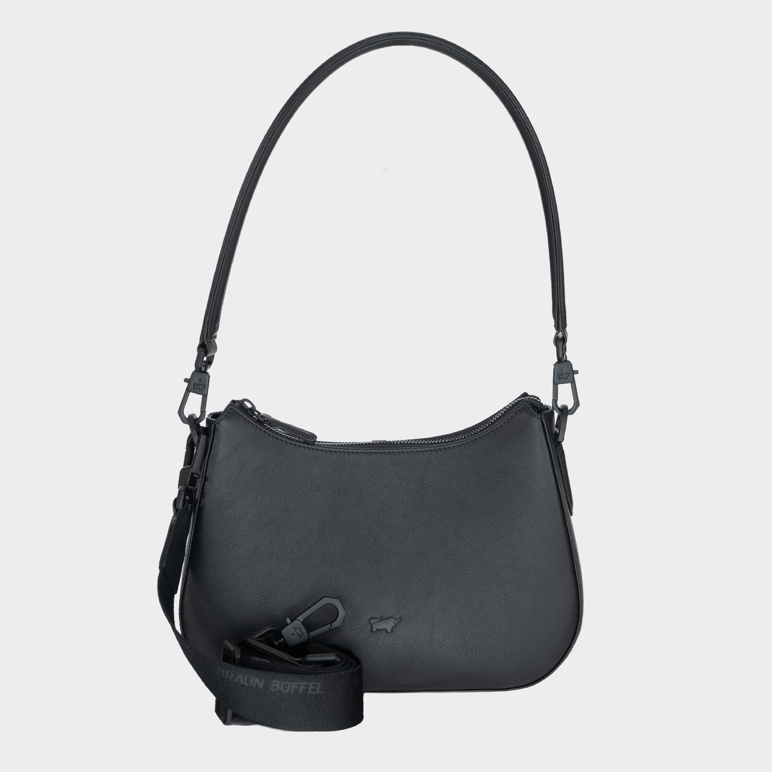 Frontansicht KAROLINE SIGNATURE Mini Bag schwarz