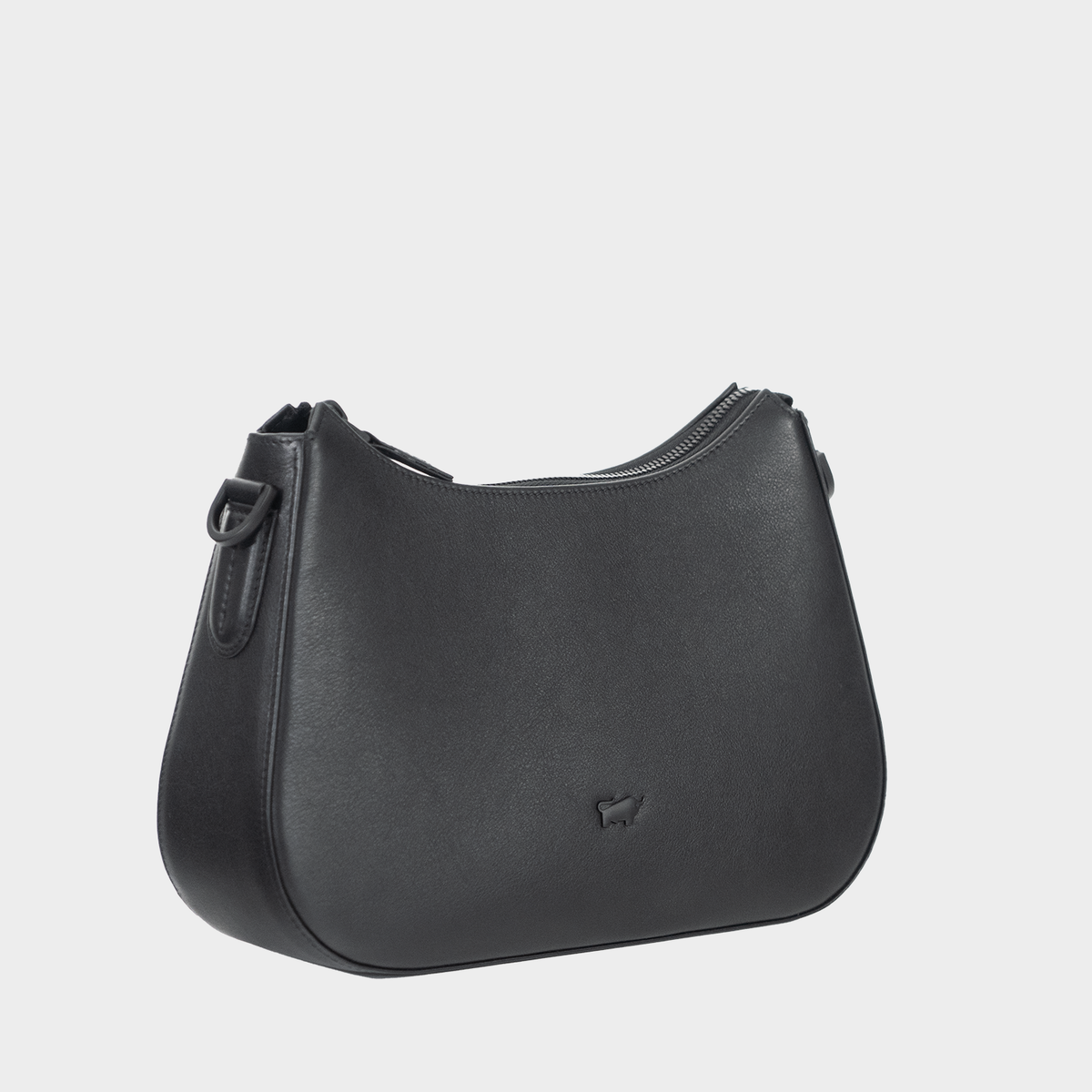 Schrägansicht KAROLINE SIGNATURE Mini Bag schwarz