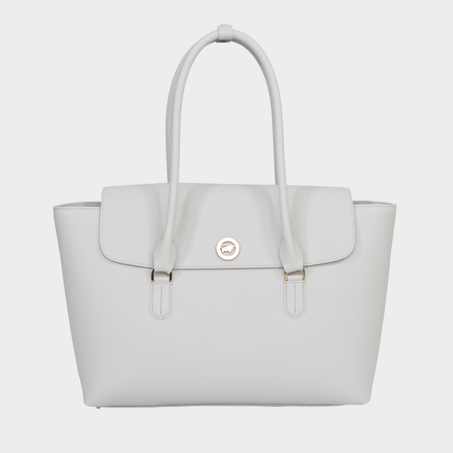 Frontansicht KAROLINE ICONIC Tote Large off white