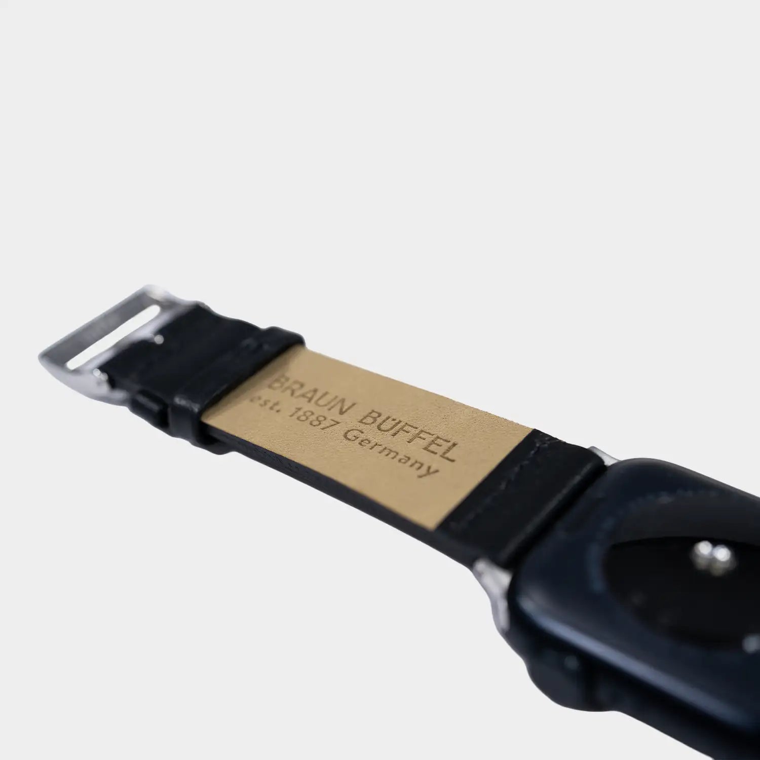 Rückansicht ARIZONA Armband für Apple Watch silber