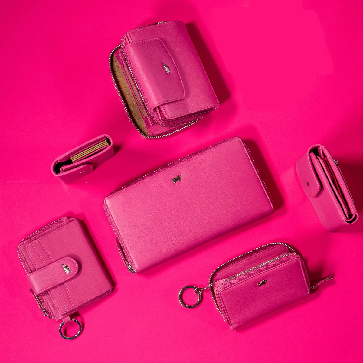 JOY RFID RV Mini Geldbörse pink