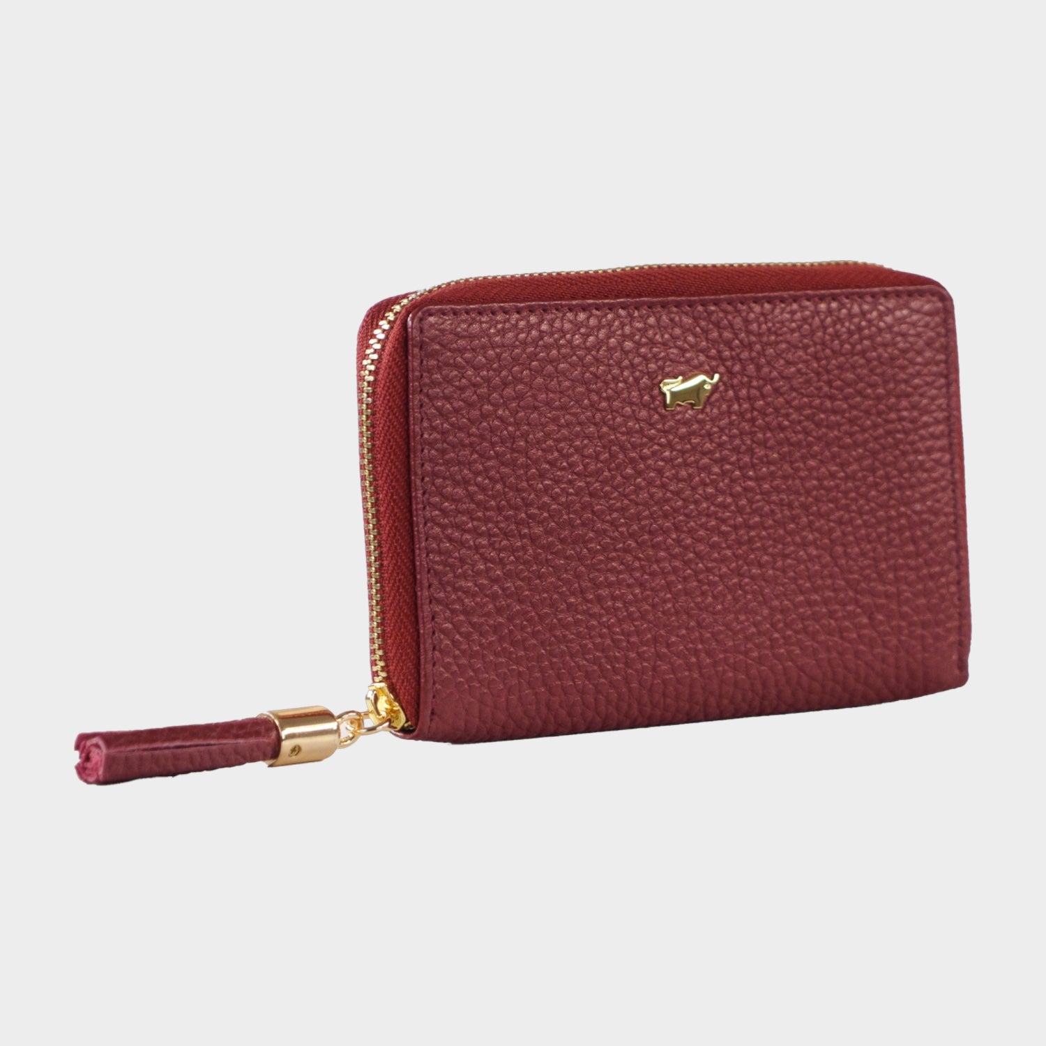 Schrägansicht ALESSIA RV-Geldbörse 4CS red dhalia