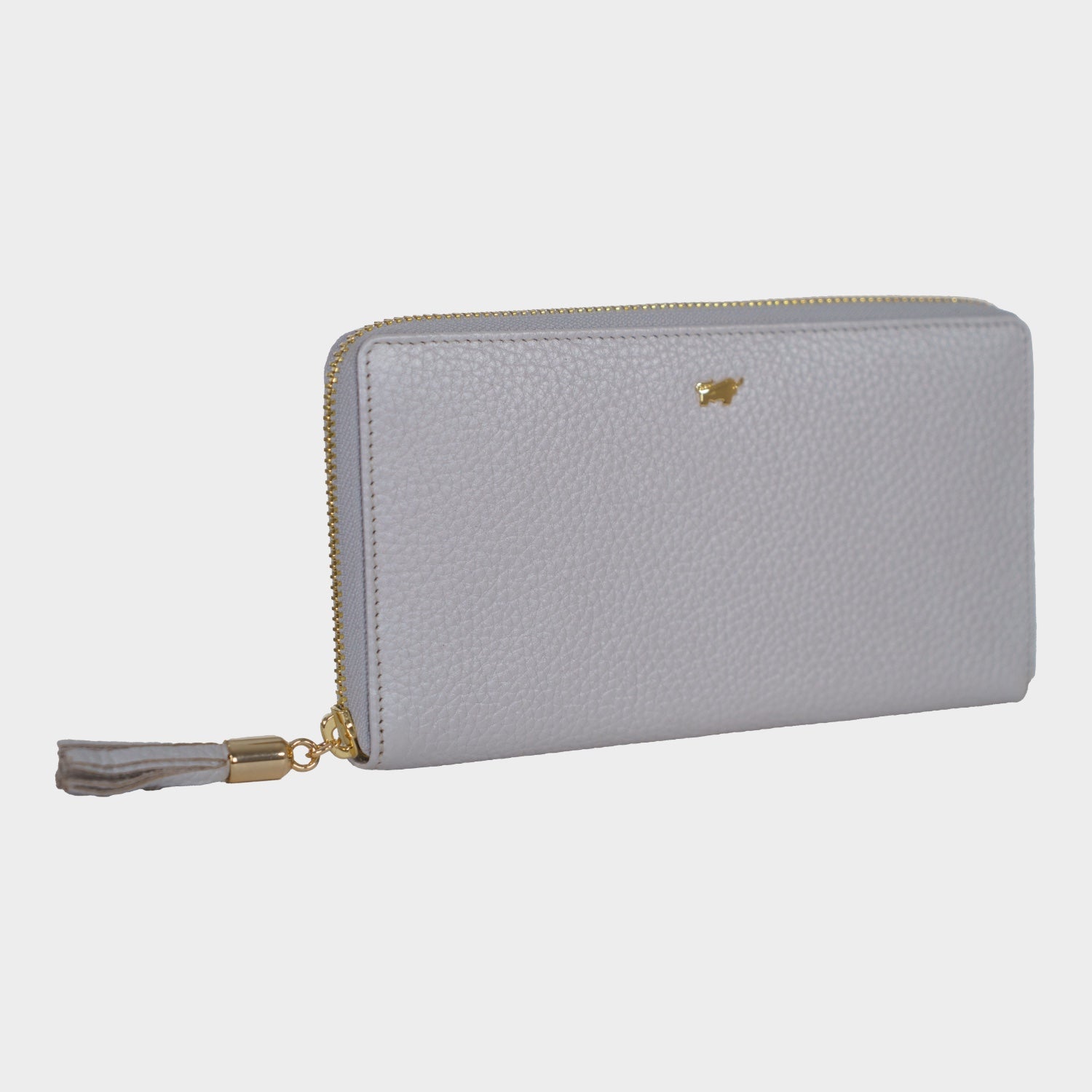 Schrägansicht ALESSIA RV-Geldbörse 18CS silver grey