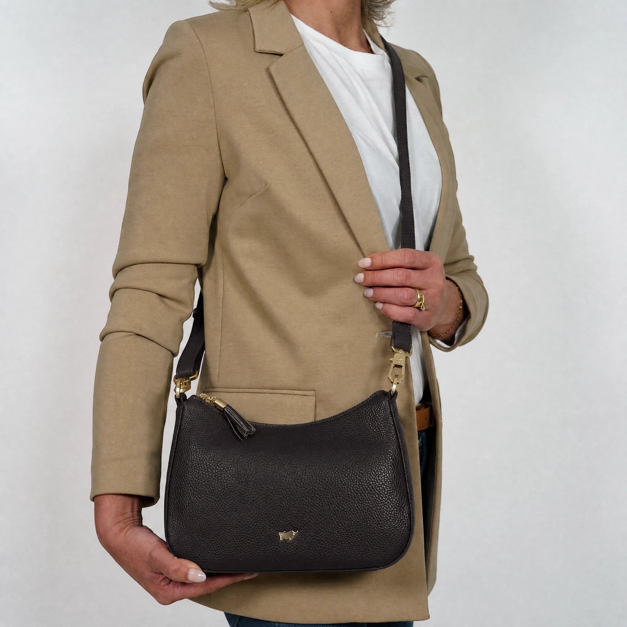 Tragebild HANNA Mini Bag espresso