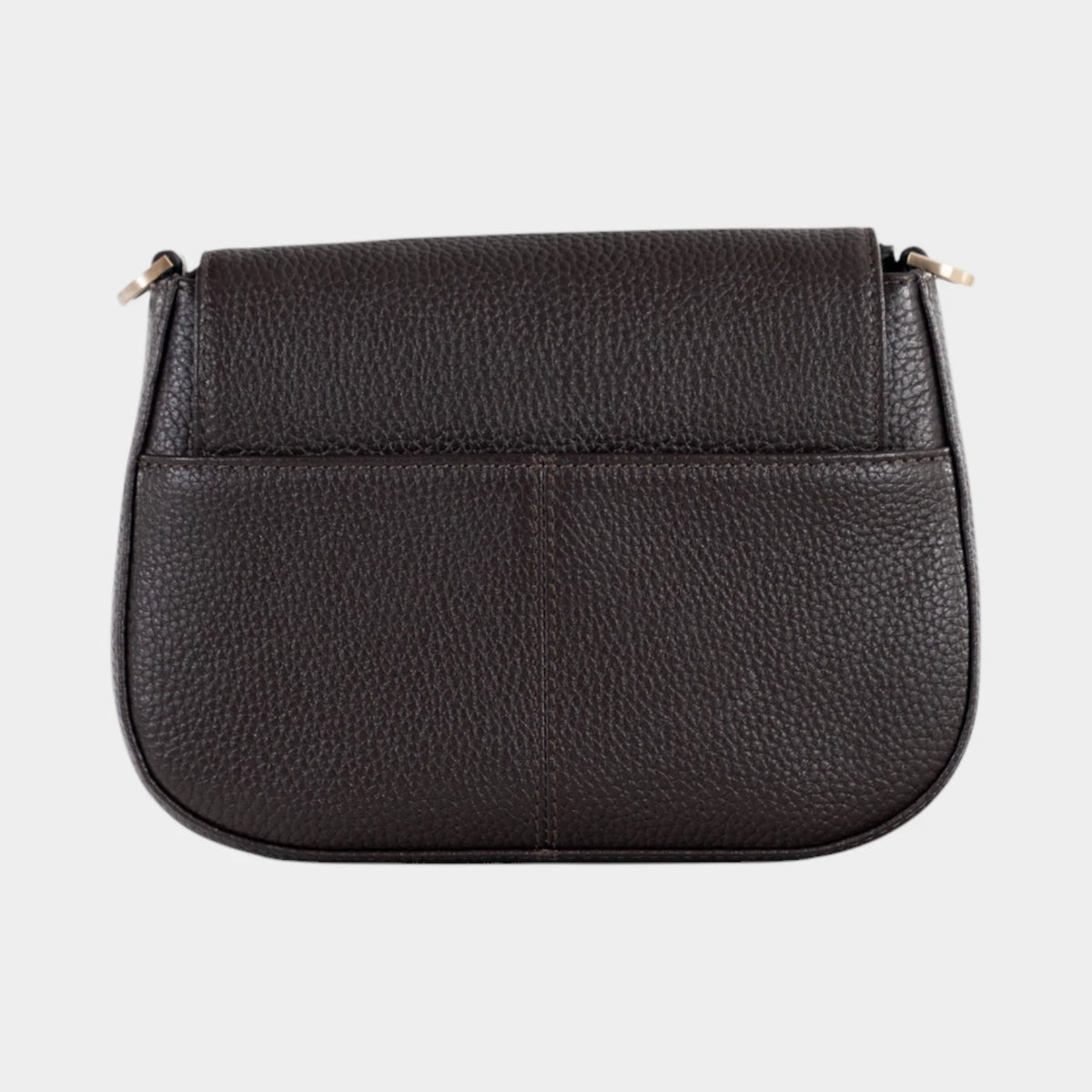 Rückansicht HANNA Flap Bag XS espresso