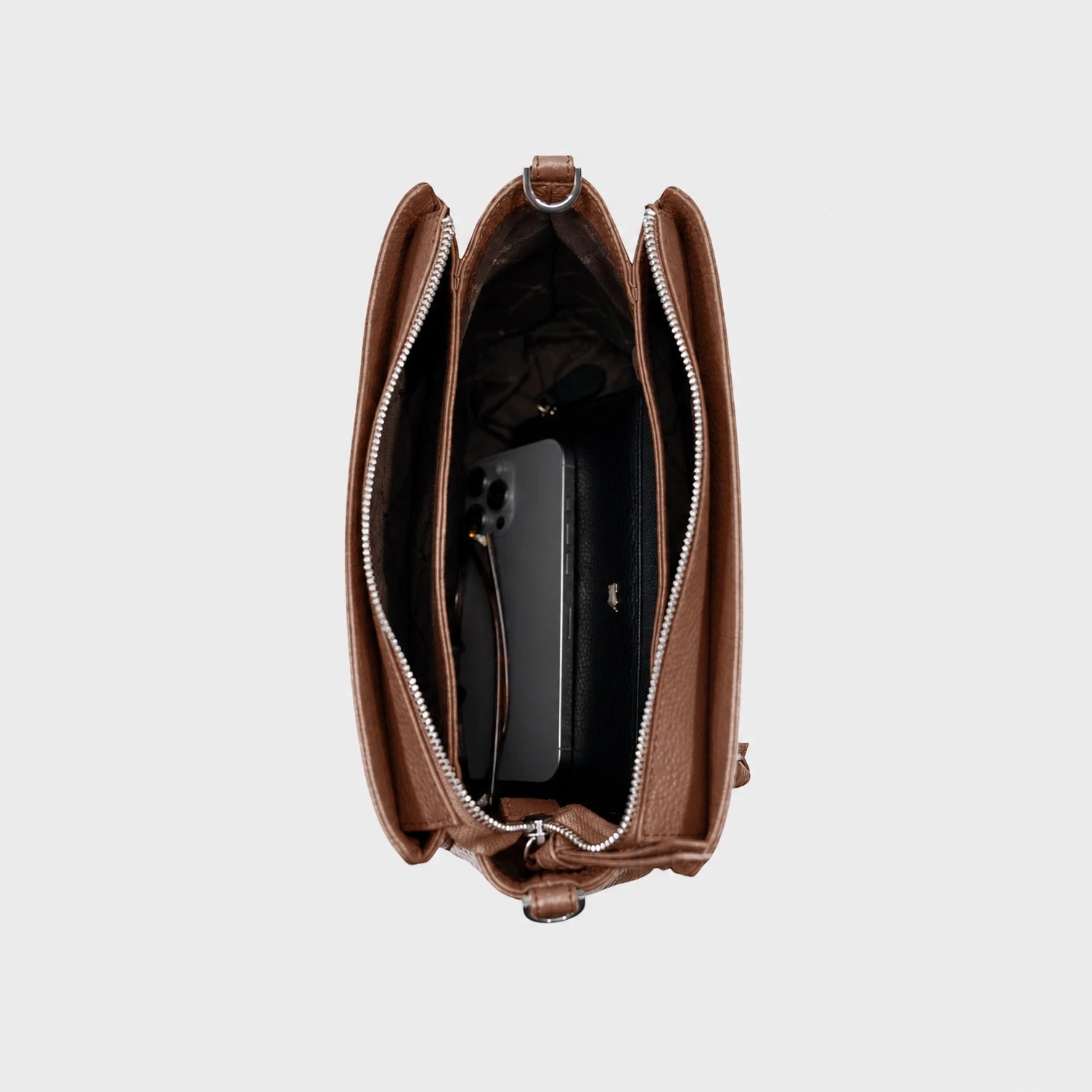 HANNA Umhängetasche S saddle brown