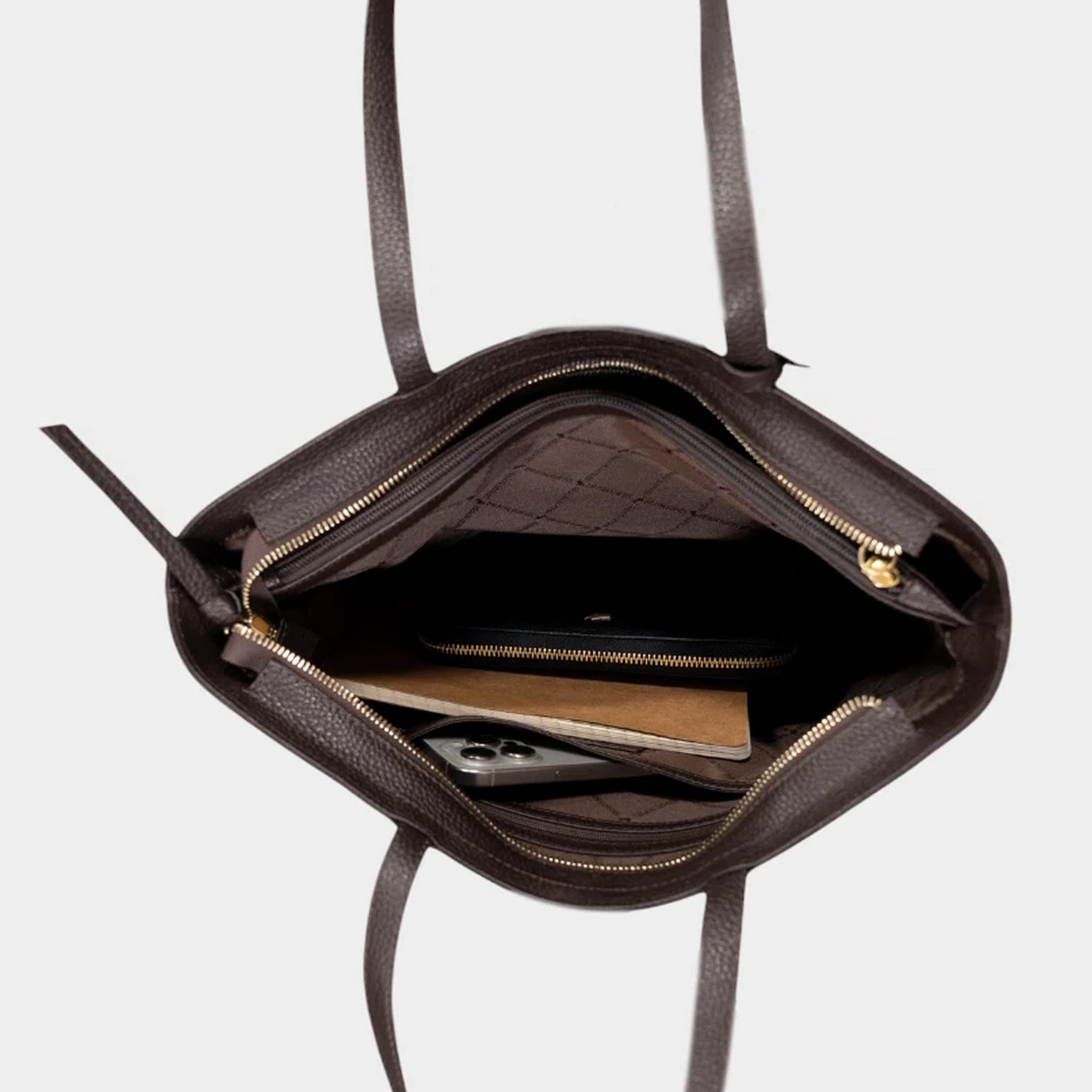 Innenansicht HANNA Shopper espresso