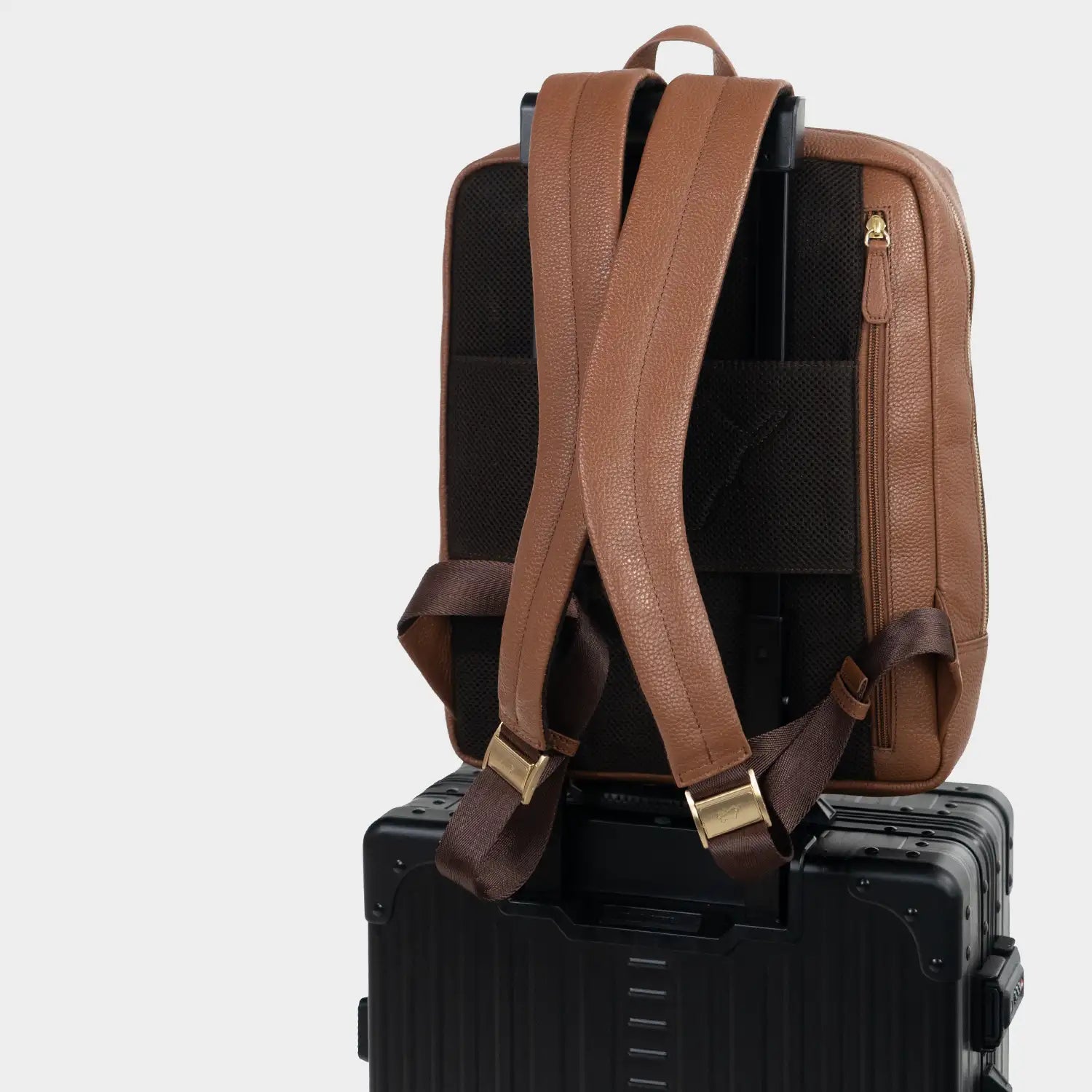Trolley Link HANNA Rucksack M saddle brown