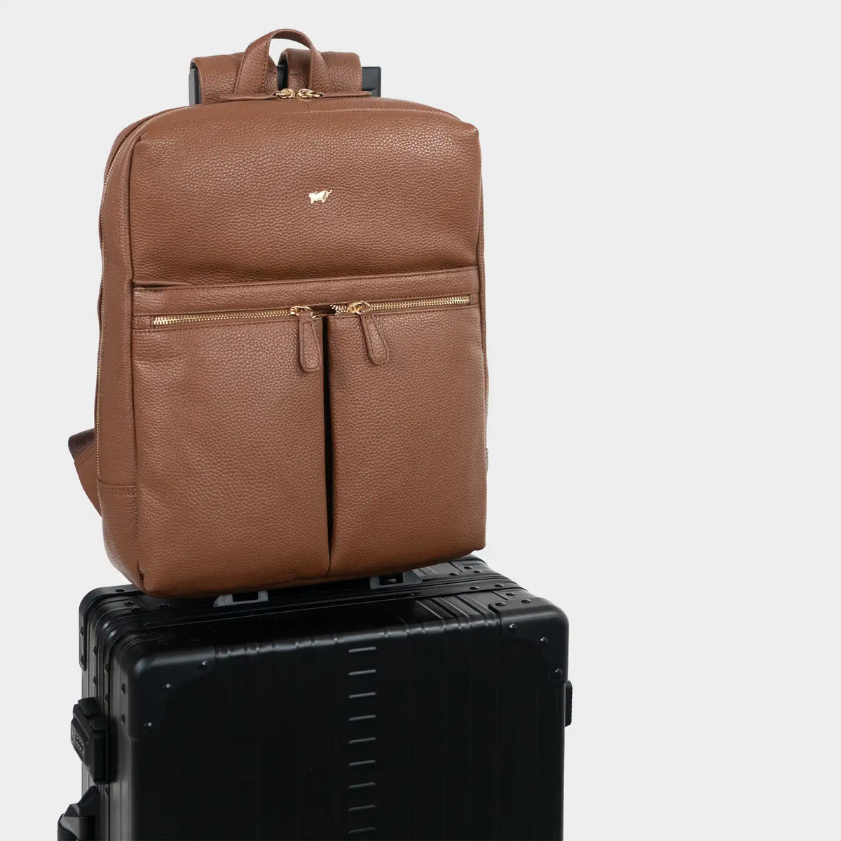 Trolley Link HANNA Rucksack M saddle brown