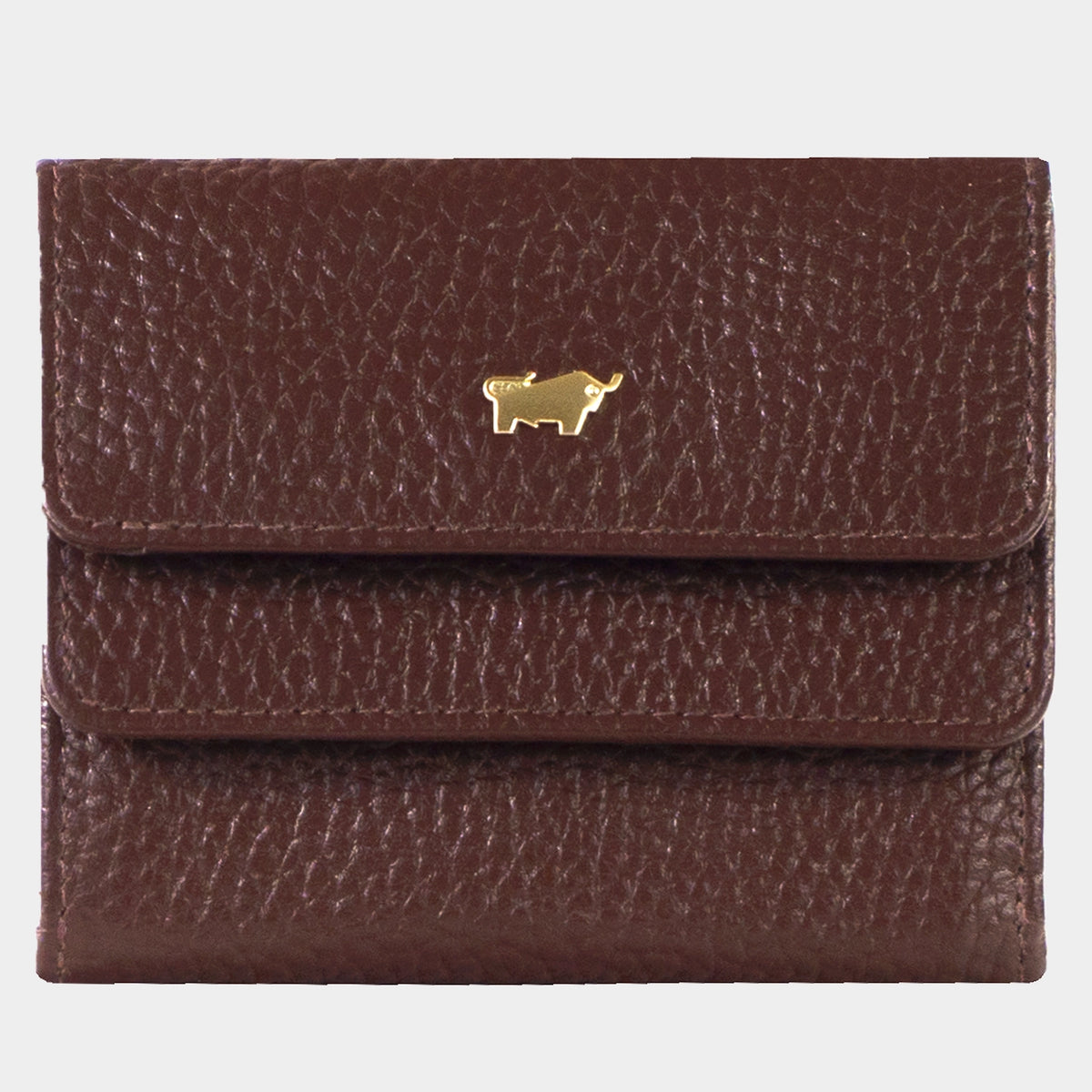 Frontansicht HANNA RFID Geldbörse 5CS dark brown