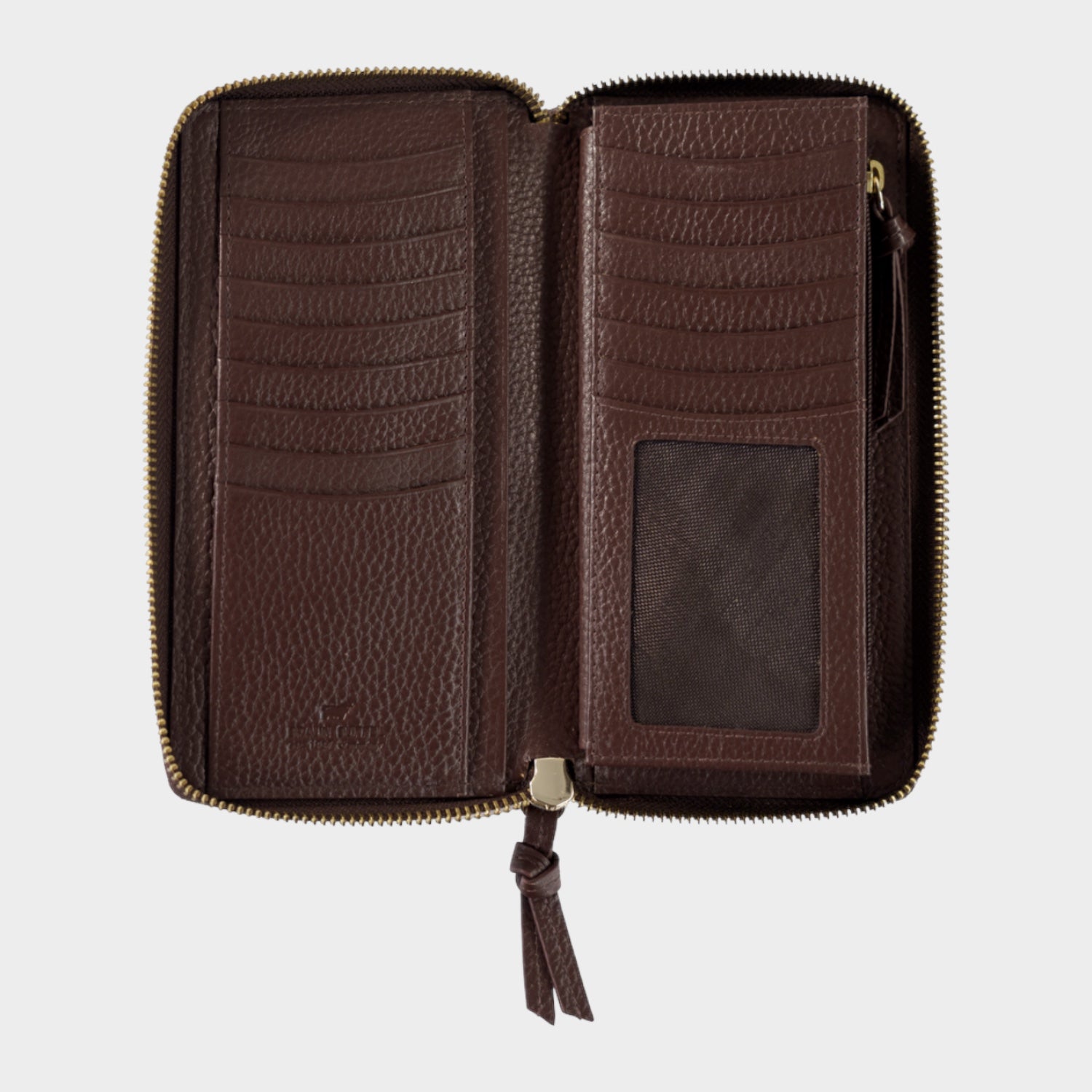 Innenansicht HANNA RFID RV Geldbörse 16CS dark brown
