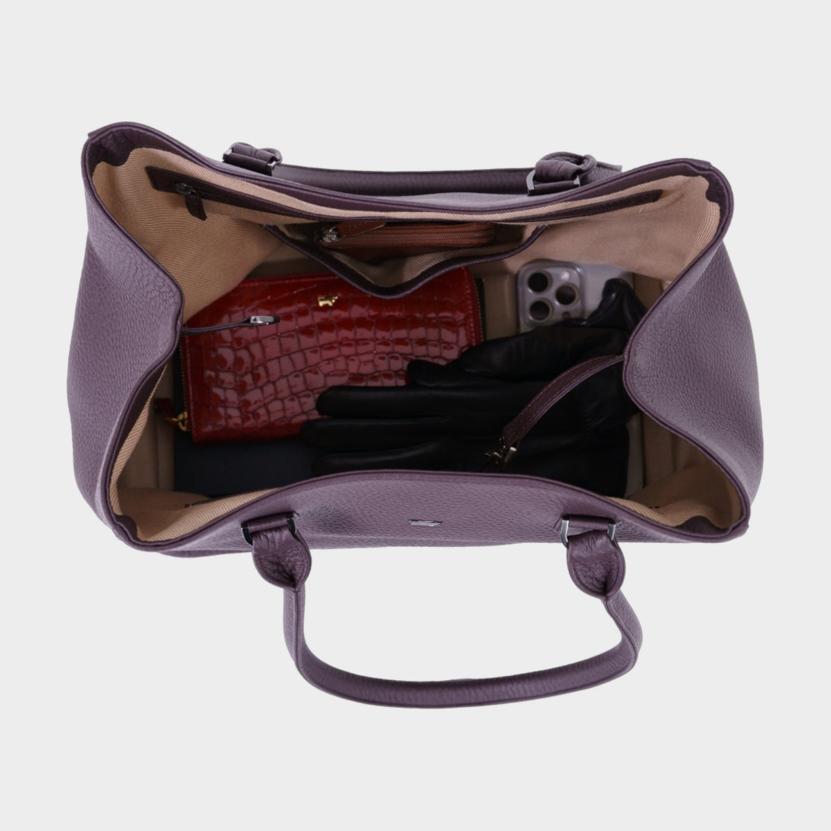 Innenansicht Shopper L HELENE wine