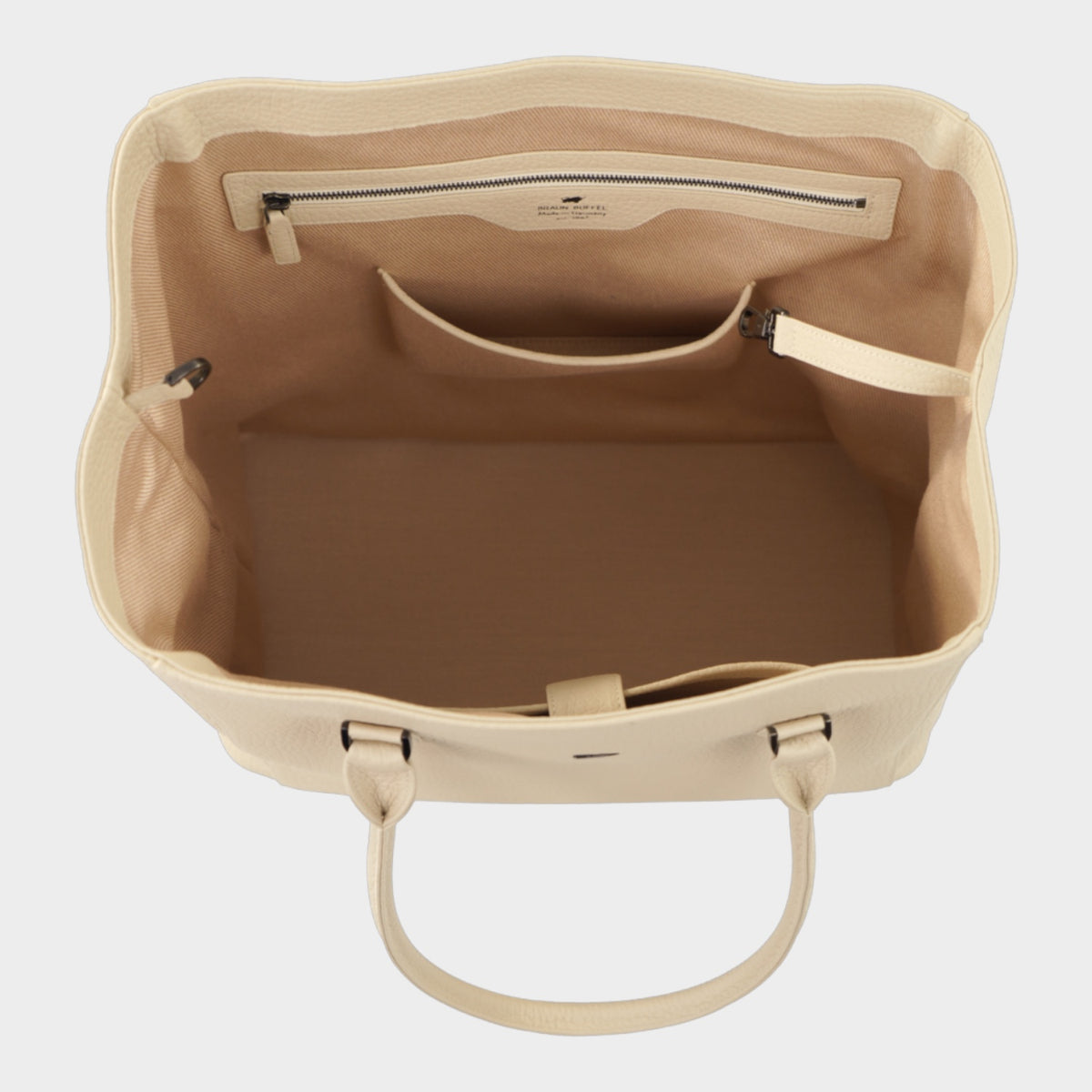 Innenansicht Shopper L HELENE creme