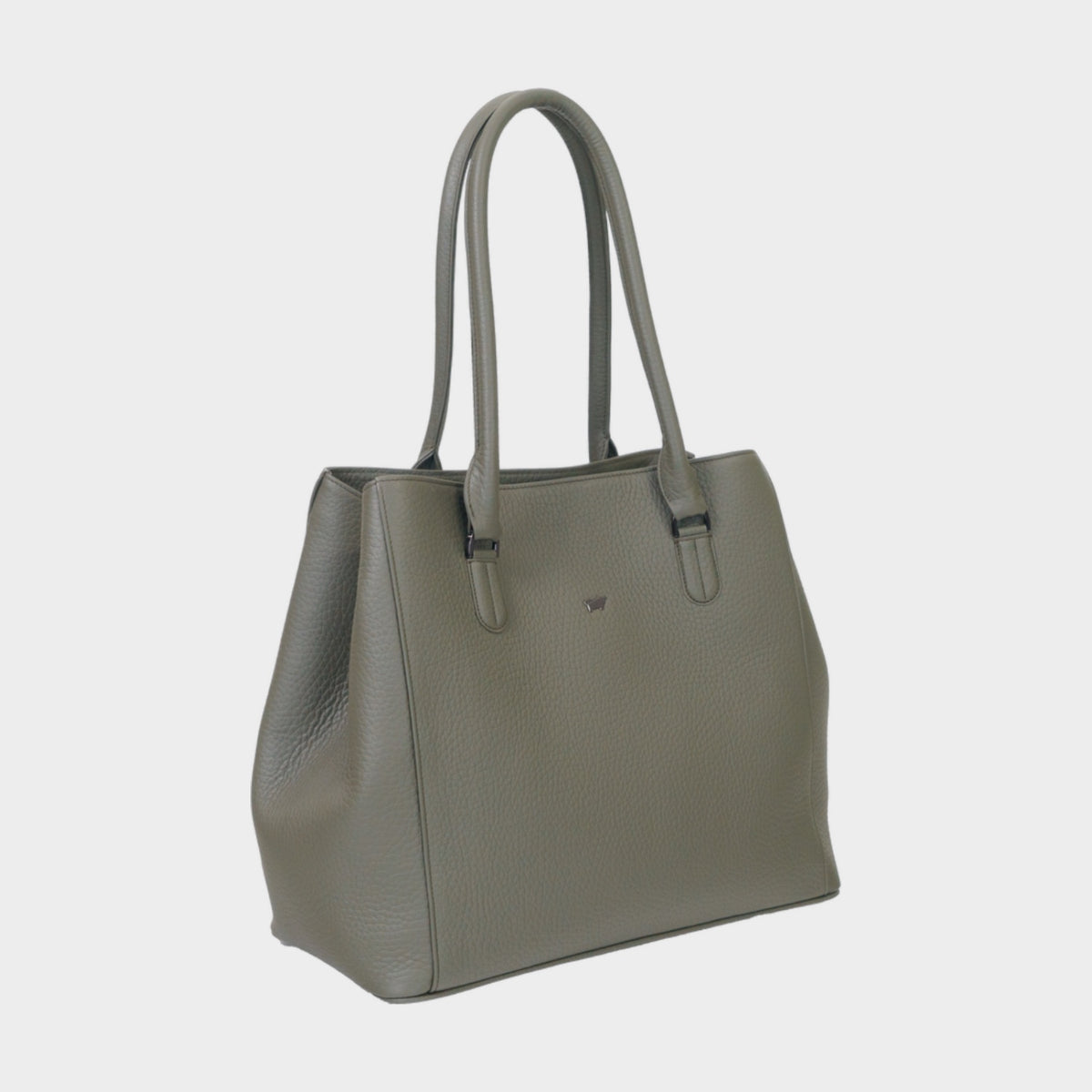 Schrägansicht Shopper L HELENE olive