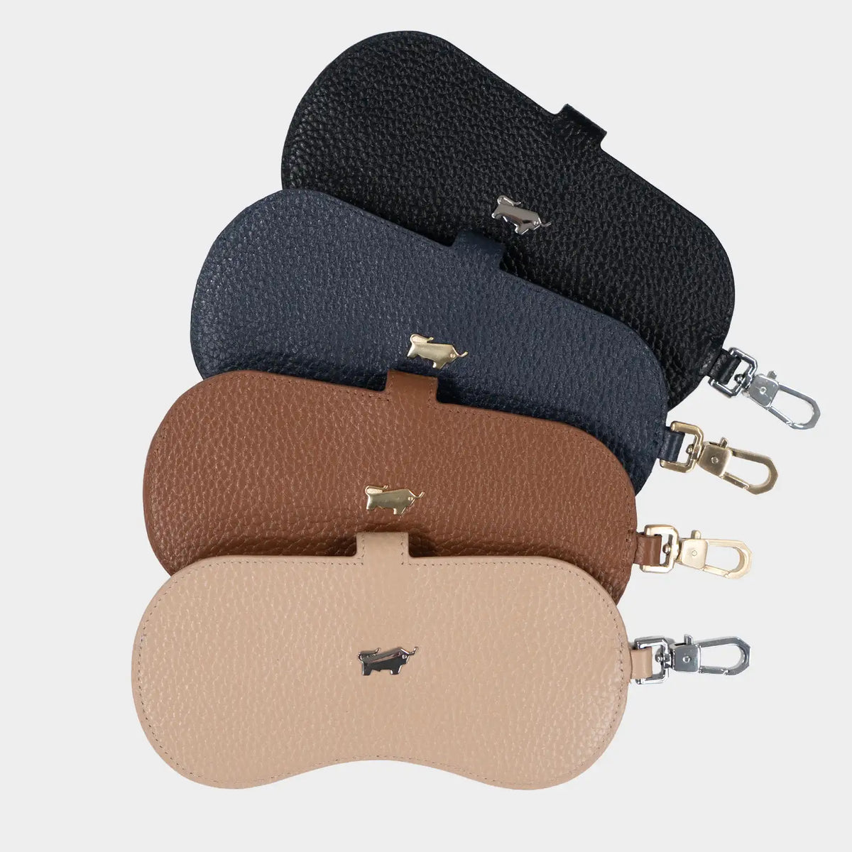Sonnenbrillen Etui saddle brown