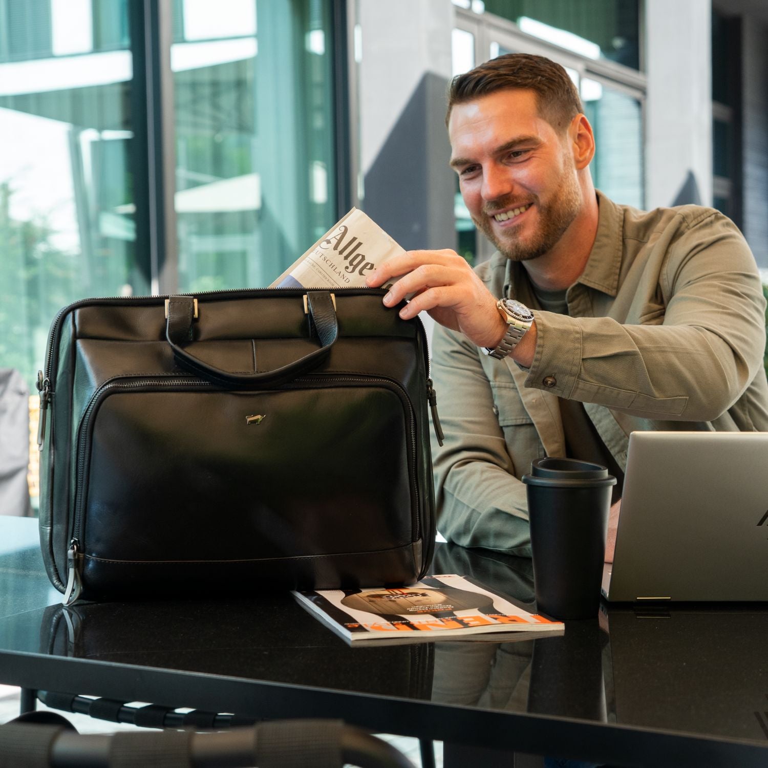 TOBI Businesstasche M black