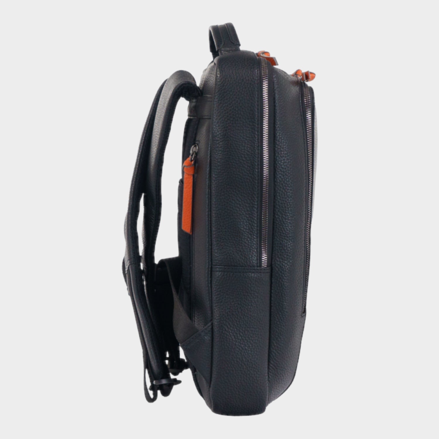 Seitenansicht NOVARA Rucksack schwarz