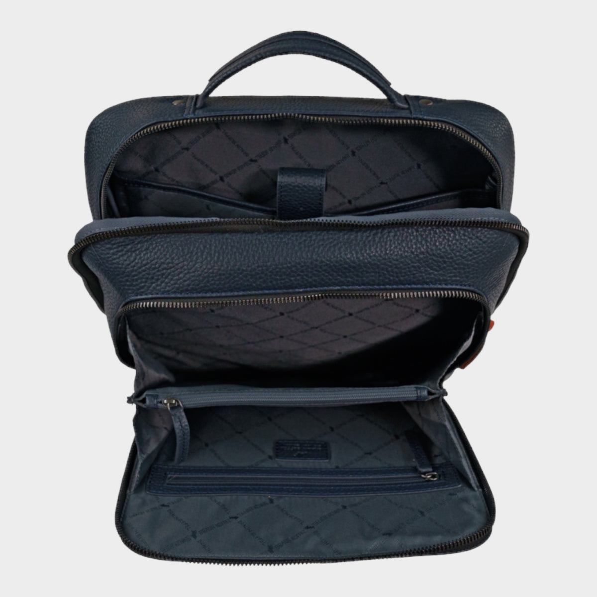 Innenansicht NOVARA Rucksack dunkelblau