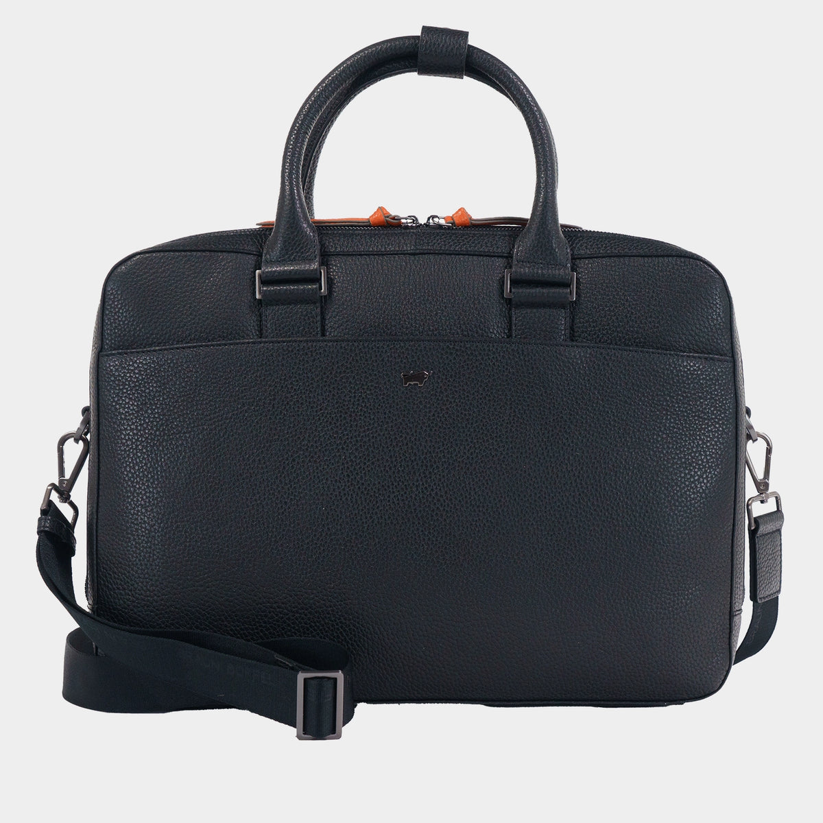 Frontansicht NOVARA Business Bag L schwarz