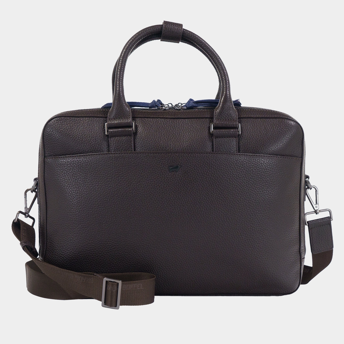 Frontansicht NOVARA Business Bag L braun