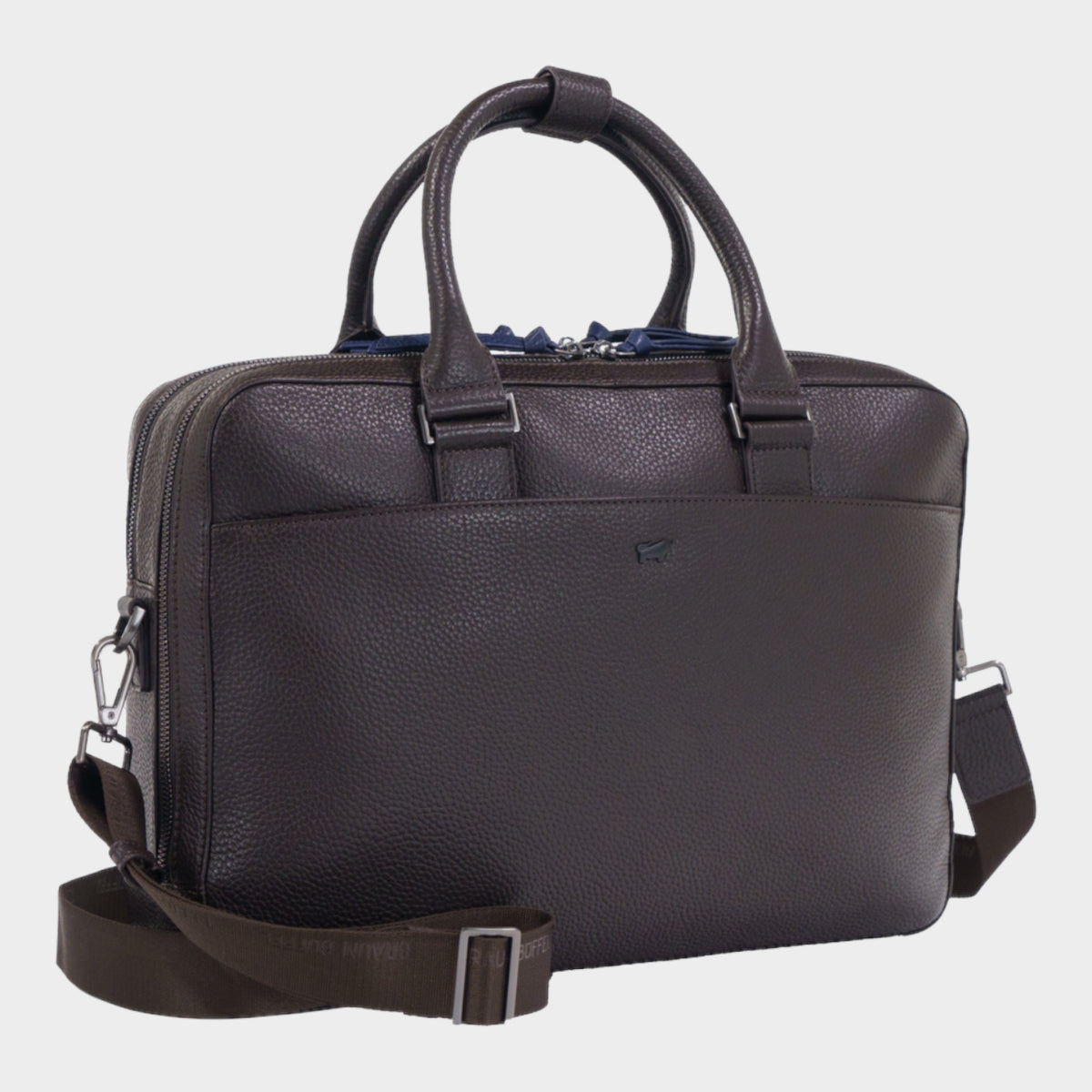 Schrägansicht NOVARA Business Bag L braun