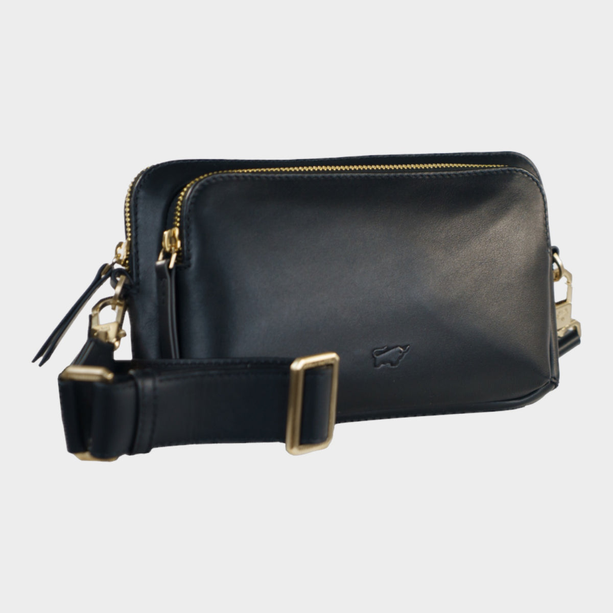 Schrägansicht LOTTA Cross Body Bag schwarz