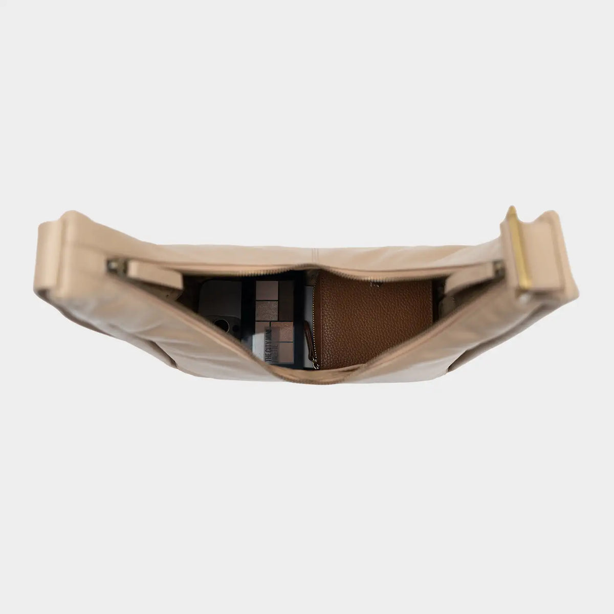 Innenansicht LOTTA Hobo Bag S sand