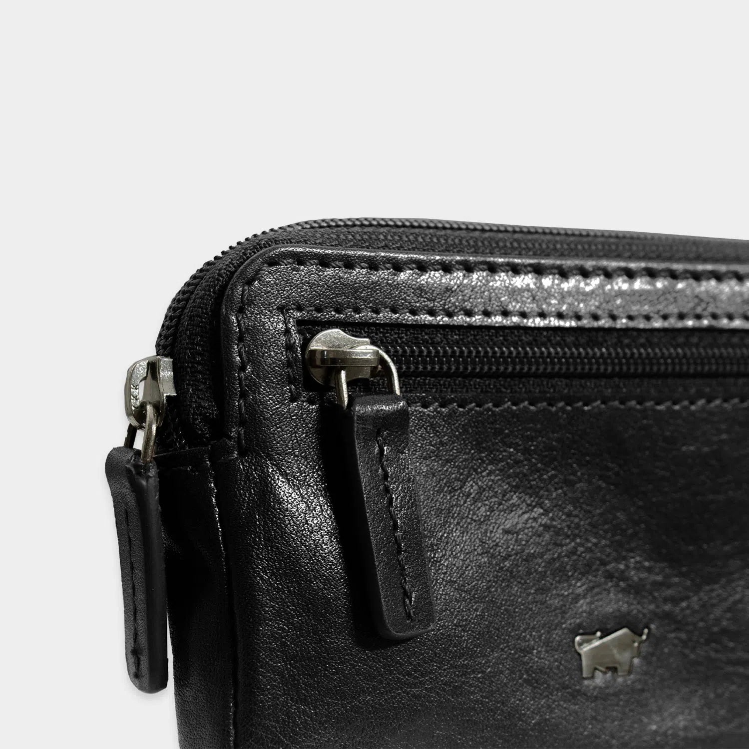Keyfeature-2 COUNTRY Schlüsseletui M Zip schwarz 