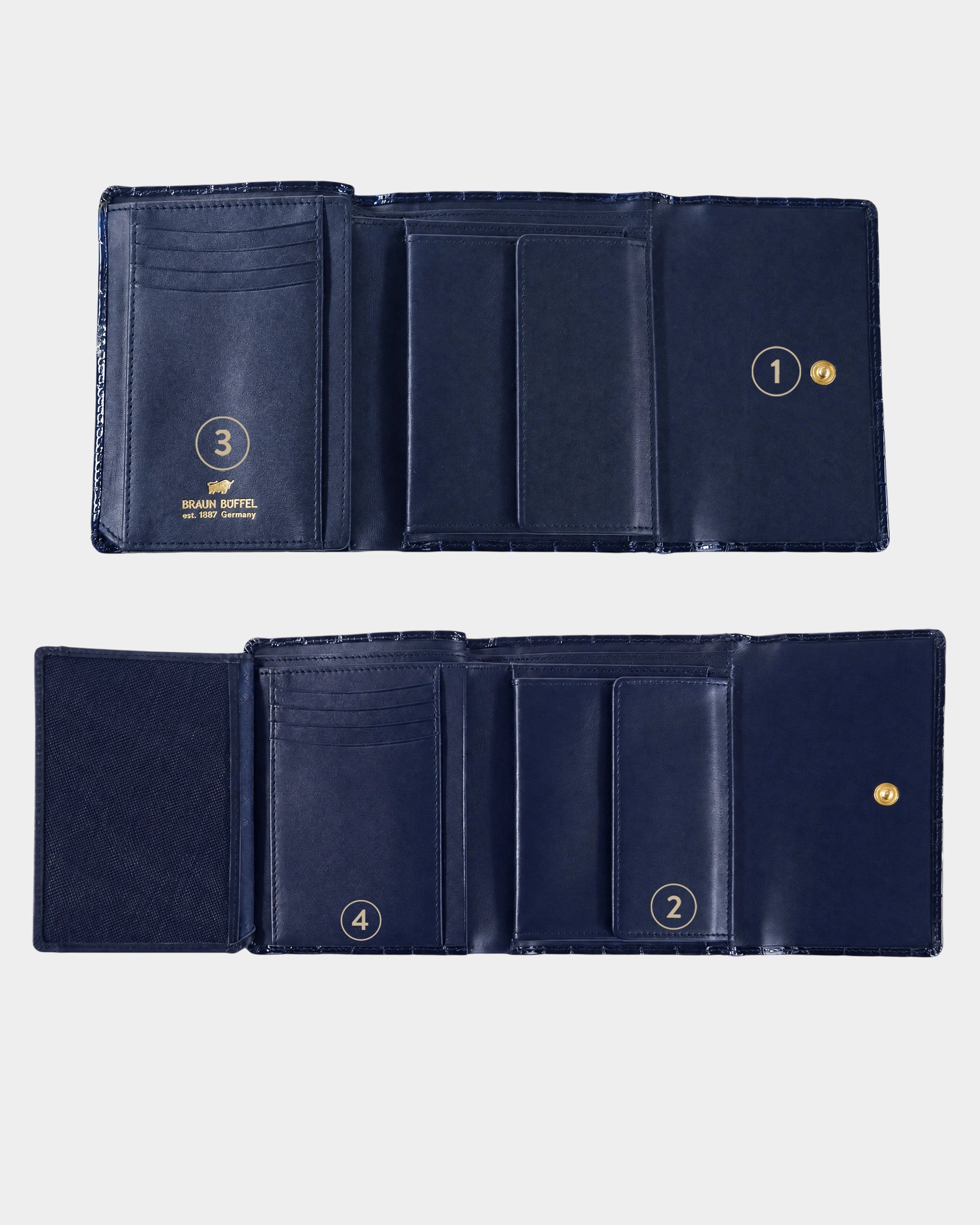 VERONA Geldbörse M 8CS dark navy