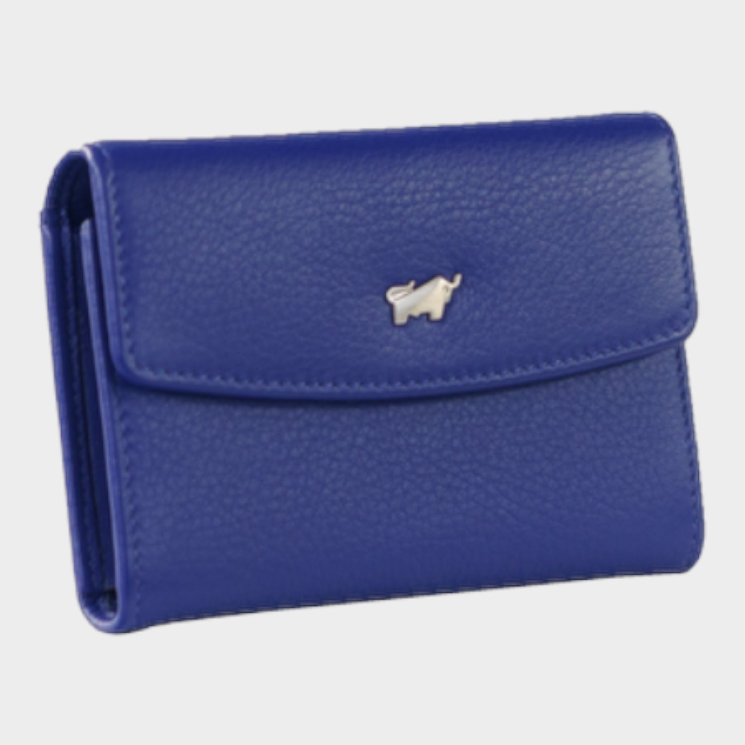Schrägansicht JOY RFID Mini Geldbörse slim 3CS indigo violet