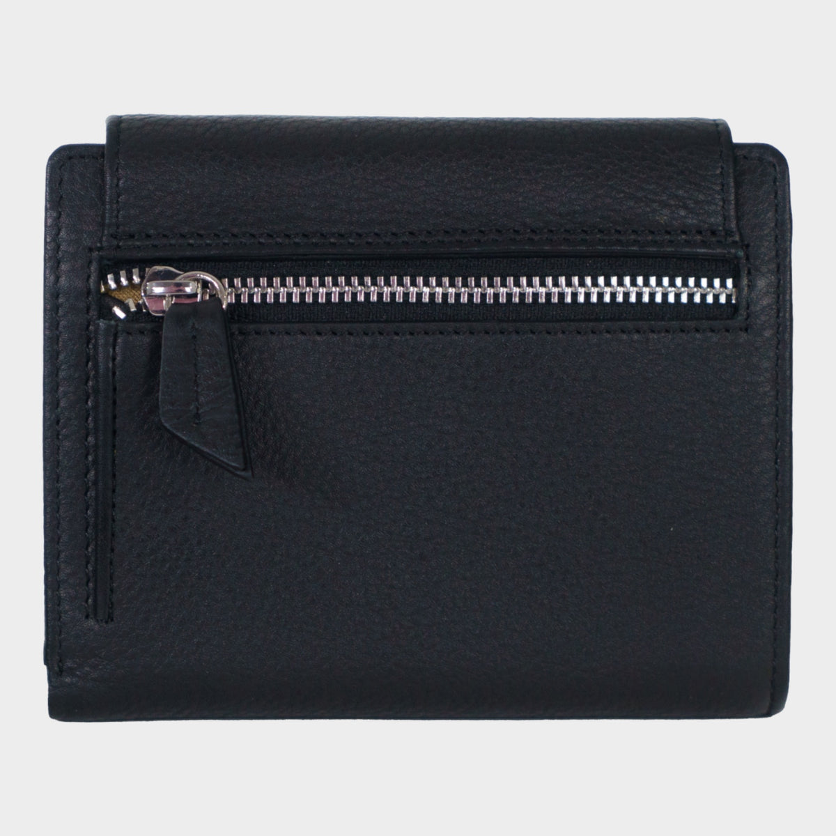 Rückansicht JOY RFID Geldbörse M 8CS black