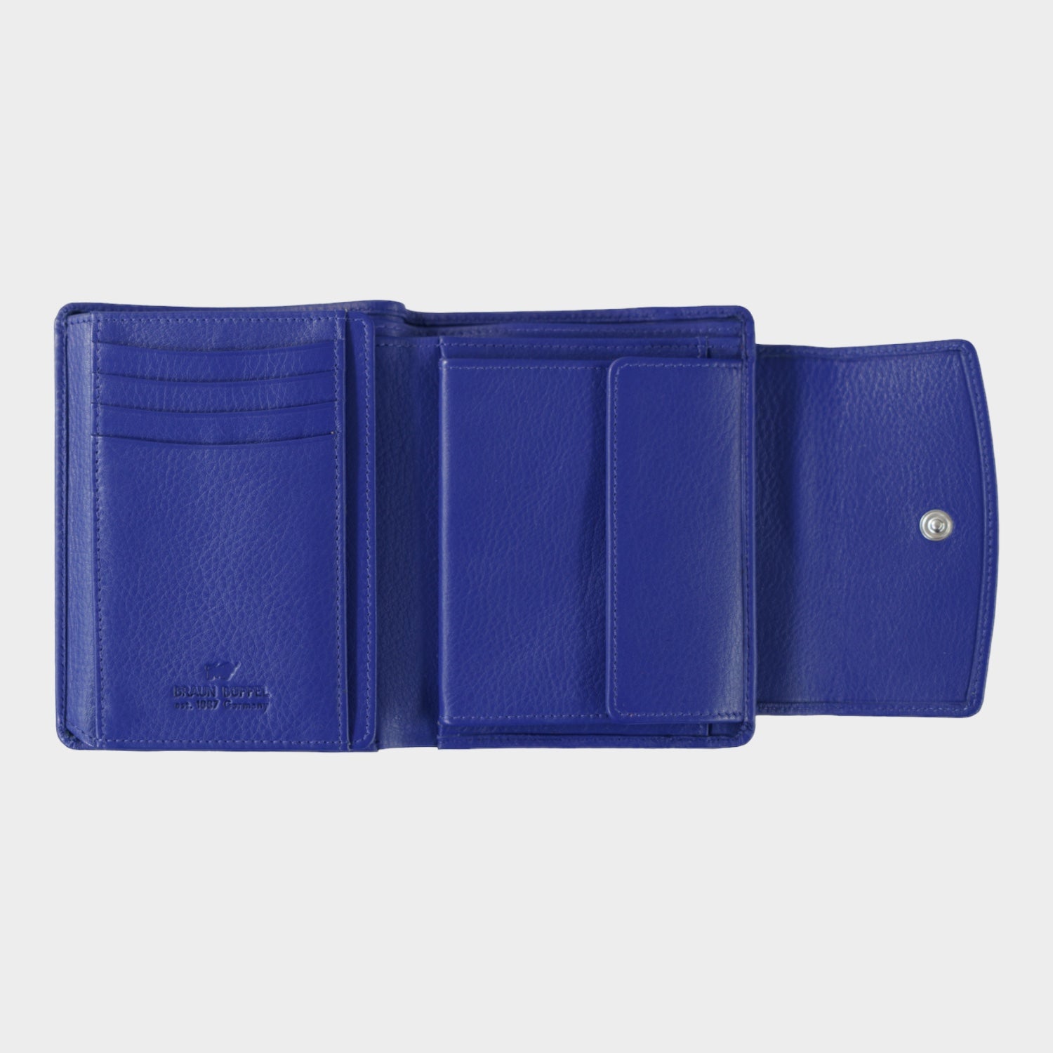Innenansicht JOY RFID Geldbörse M 8CS indigo violet