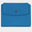 Frontansicht JOY RFID Geldbörse M 8CS indigo blue