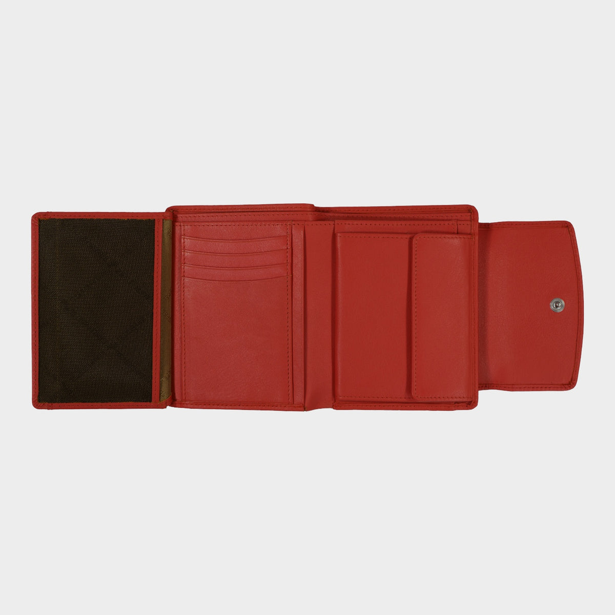 Innenansicht JOY RFID Geldbörse M 8CS coral