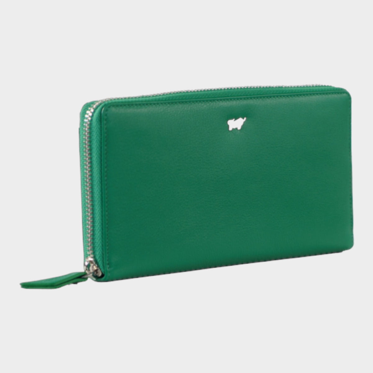 Schrägansicht JOY RFID RV-Geldbörse 18CS fern green