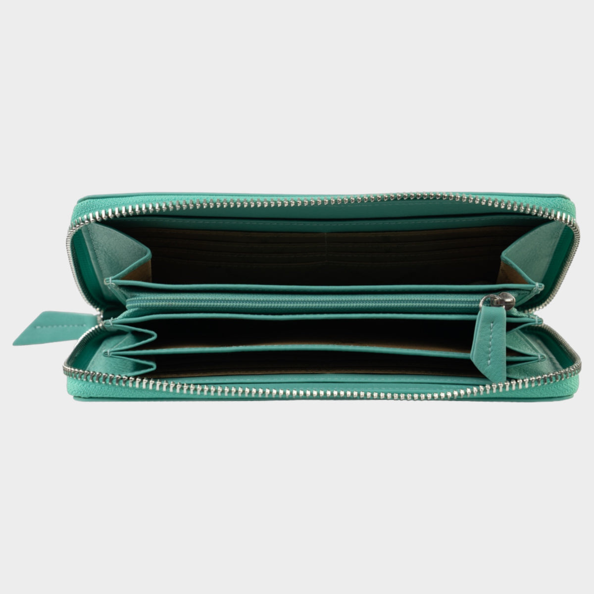 Innenansicht JOY RFID RV-Geldbörse 18CS teal