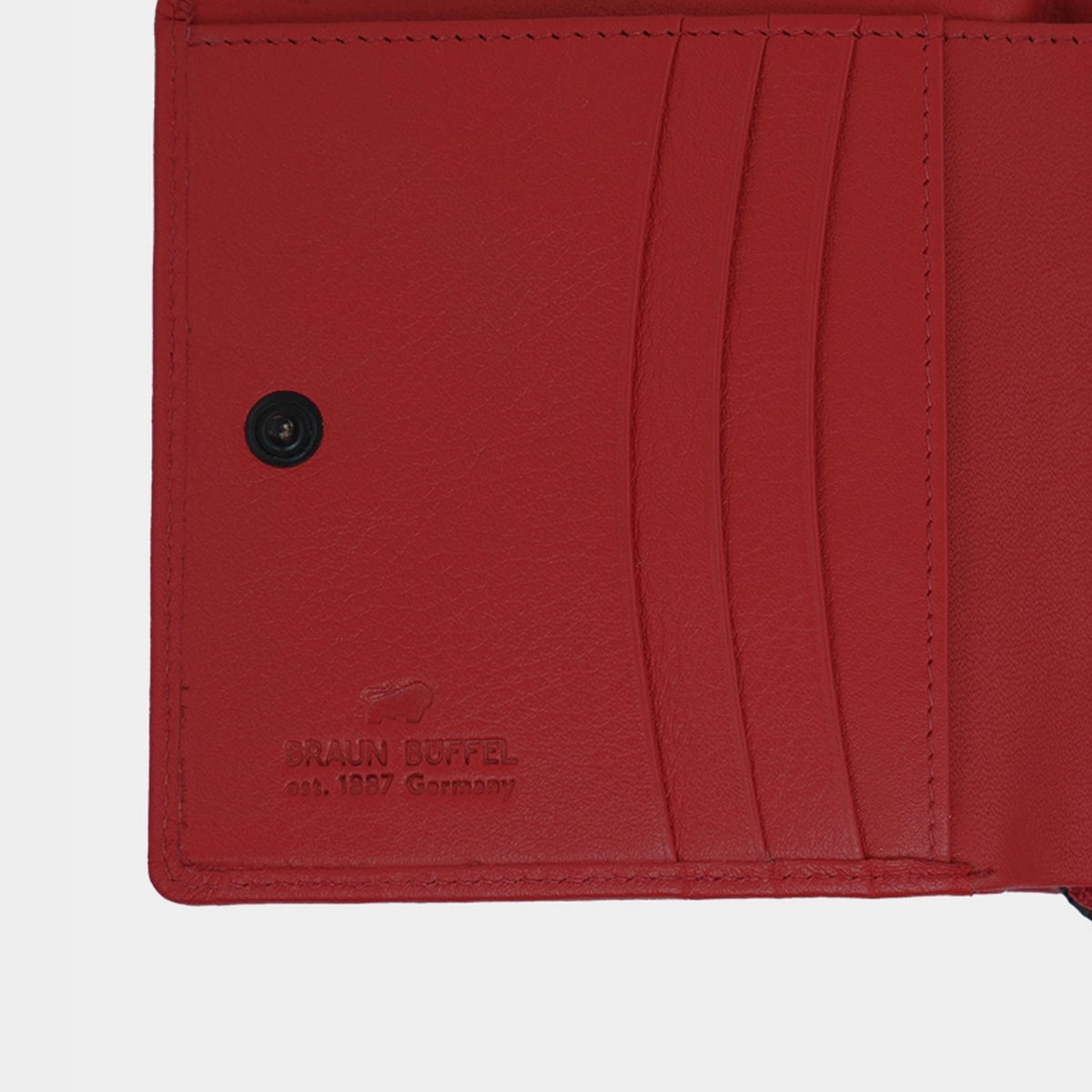 Keyfeature-3 CAPRI RFID RV-Geldbörse S 6CS flame red