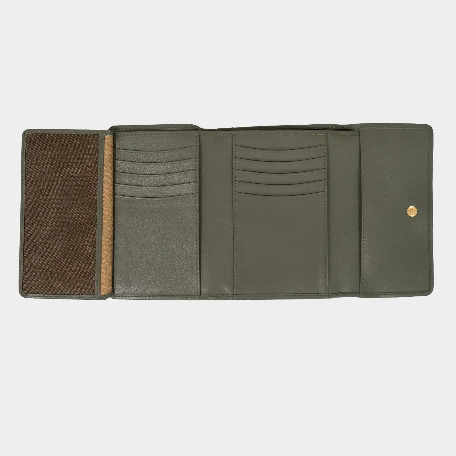 Innenansicht STELLA Geldbörse M 15CS olive/ pink